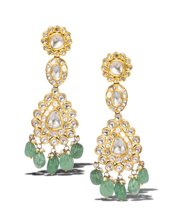 Colour stone store earrings online