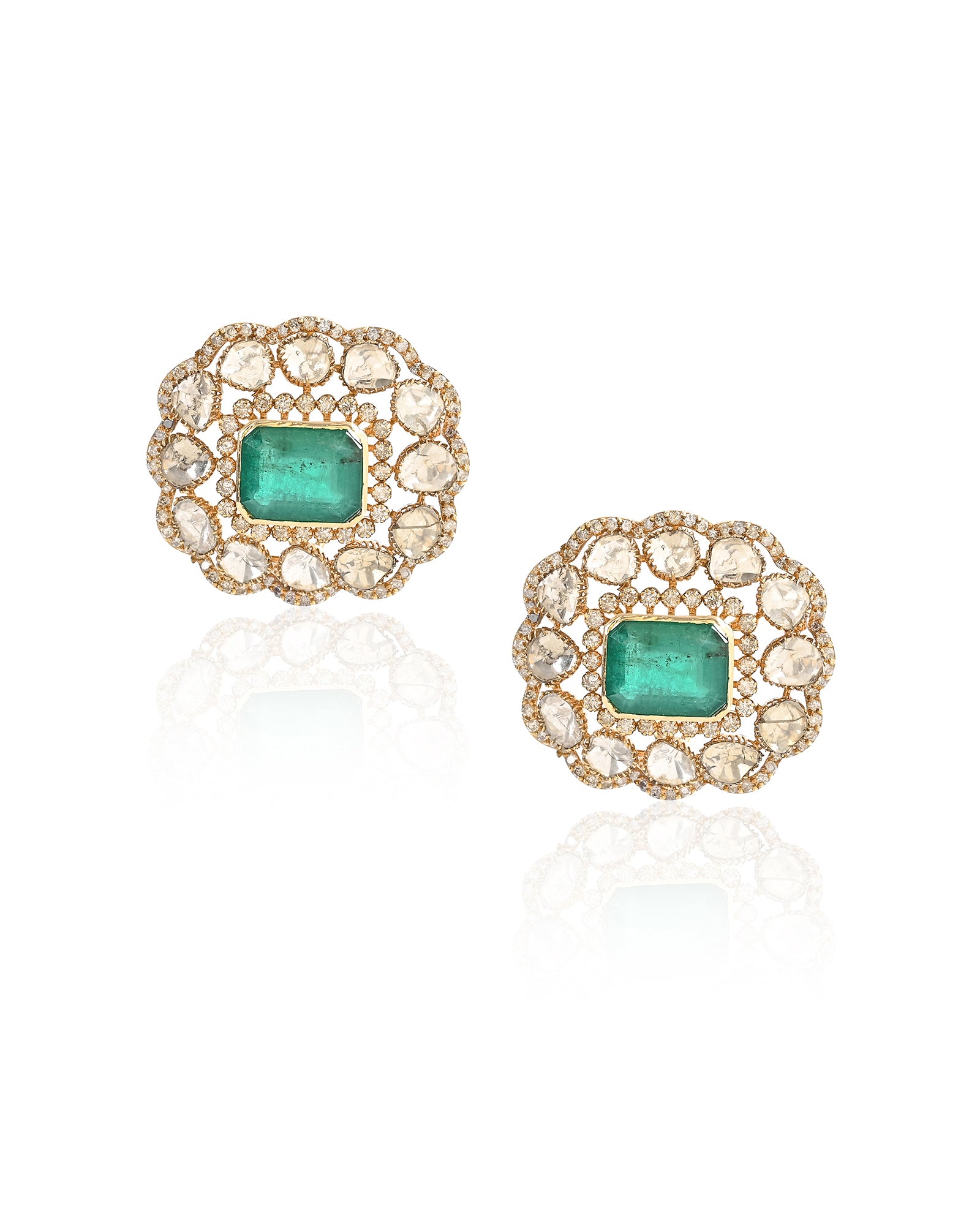 Emerald Enclave Earrings