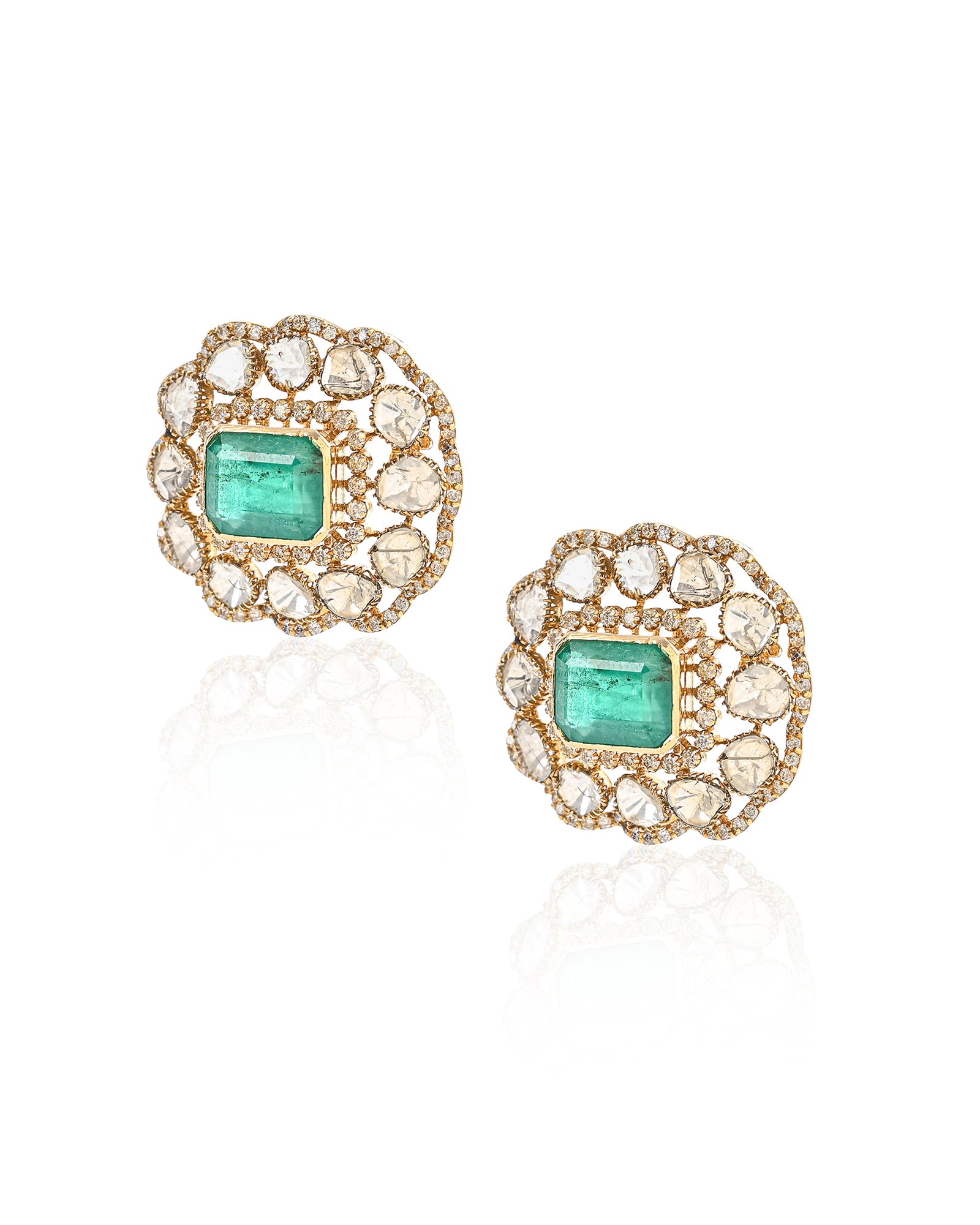 Emerald Enclave Earrings