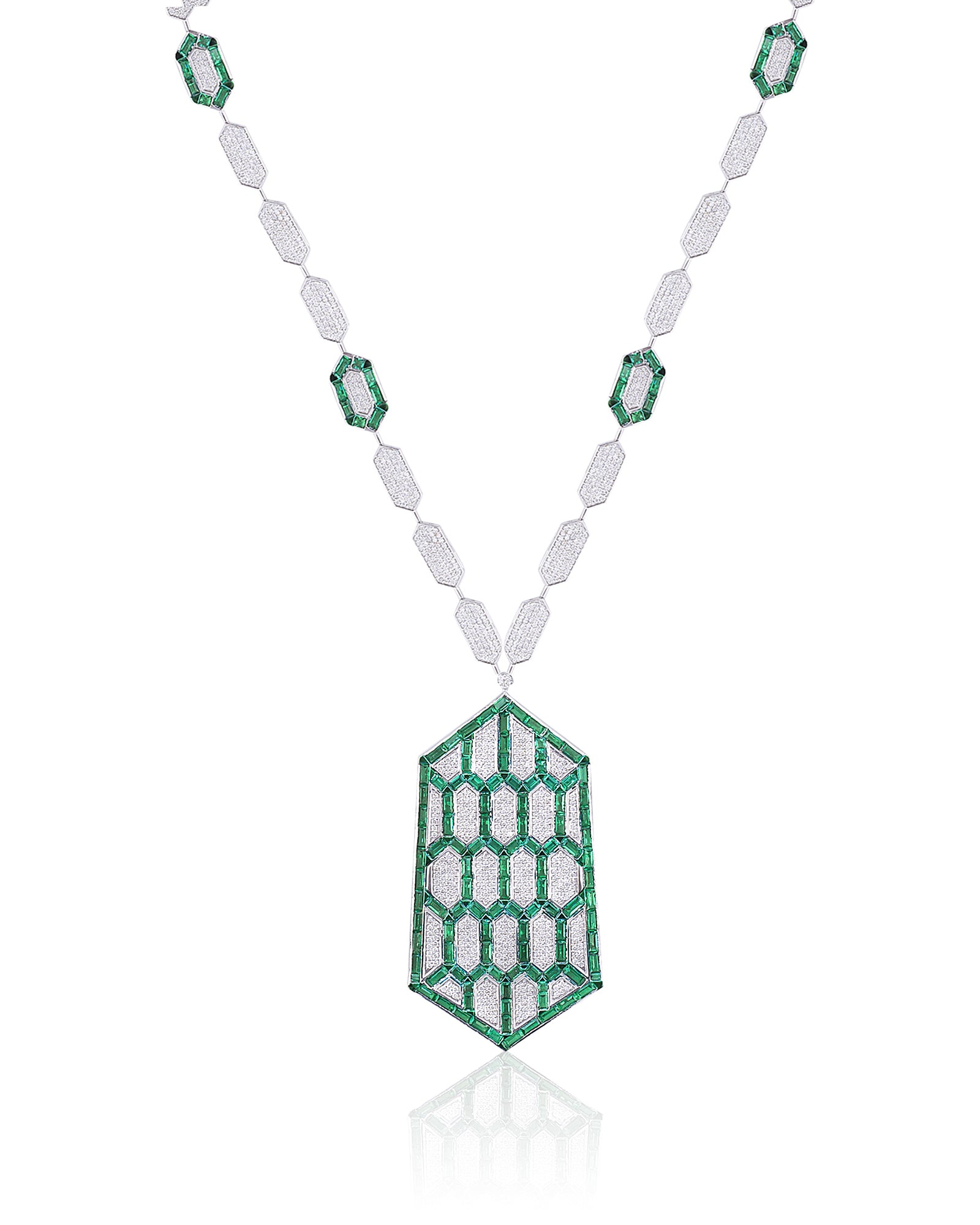 Tropical Flex Diamond Necklace