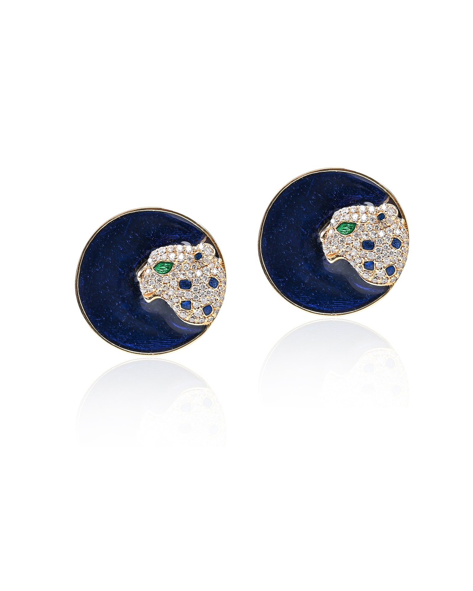 On The Hunt Earrings (Blue)