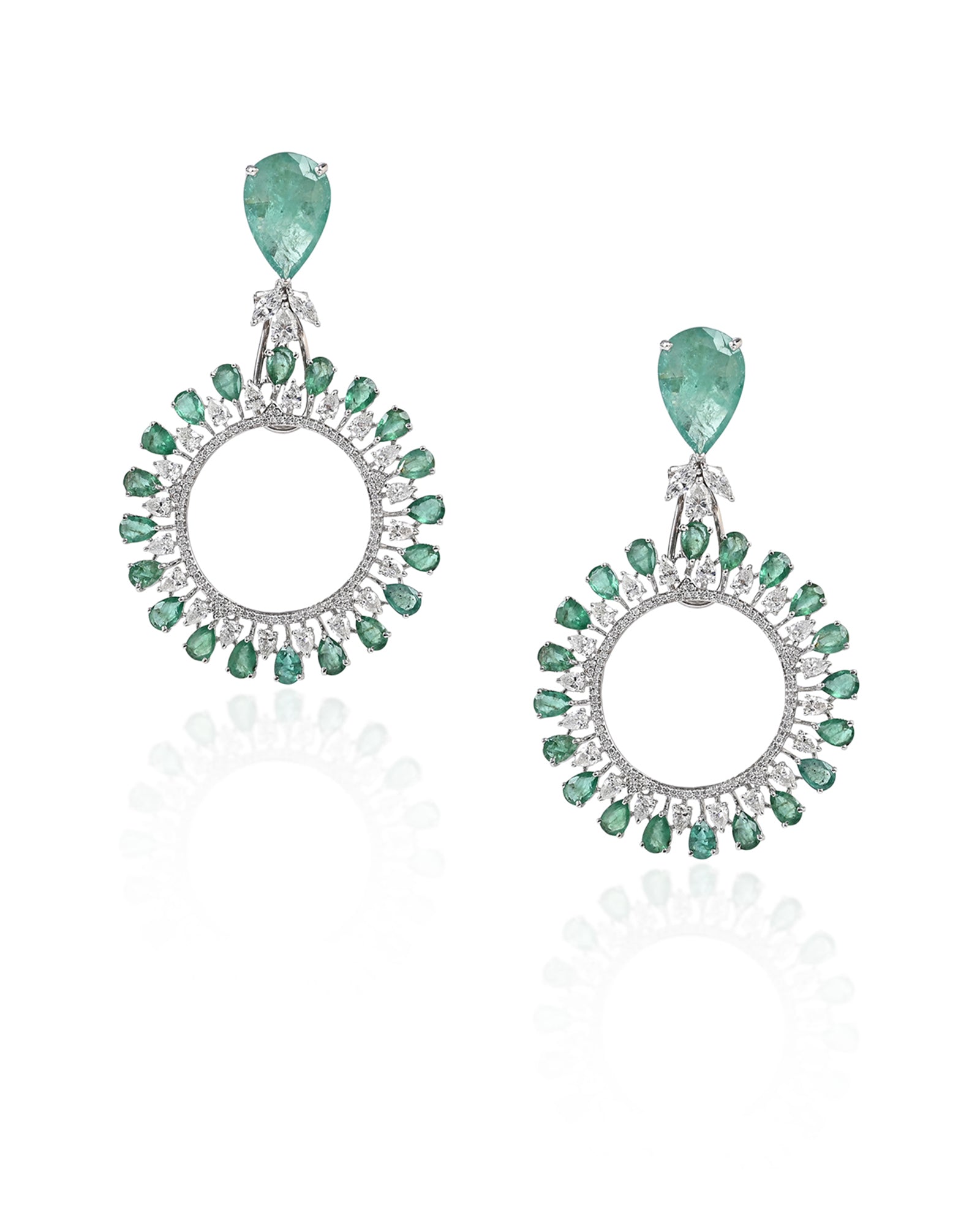 Emerald Playground Earrings