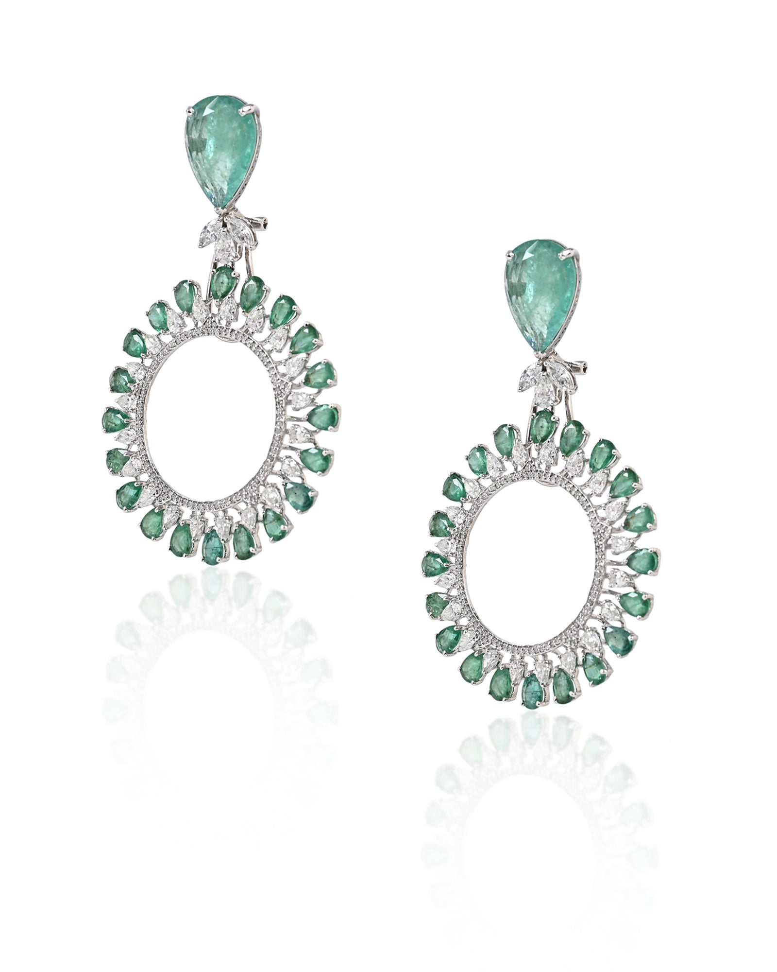 Emerald Playground Earrings