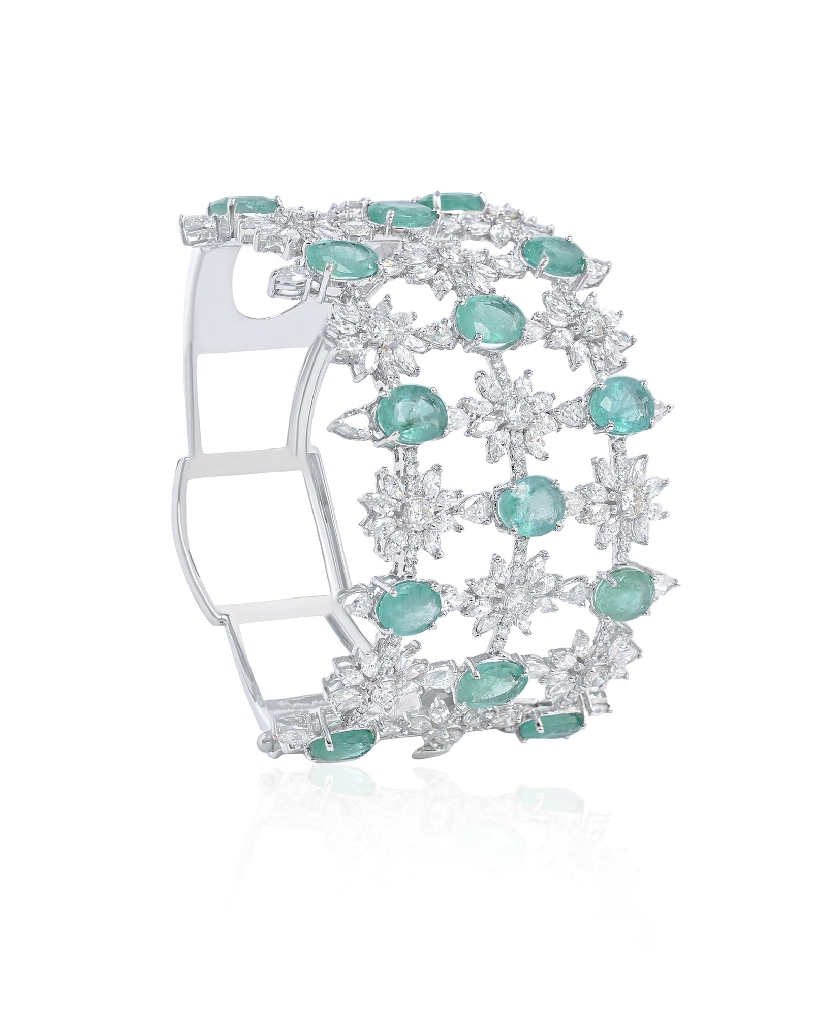 Haute in Emeralds Cuff