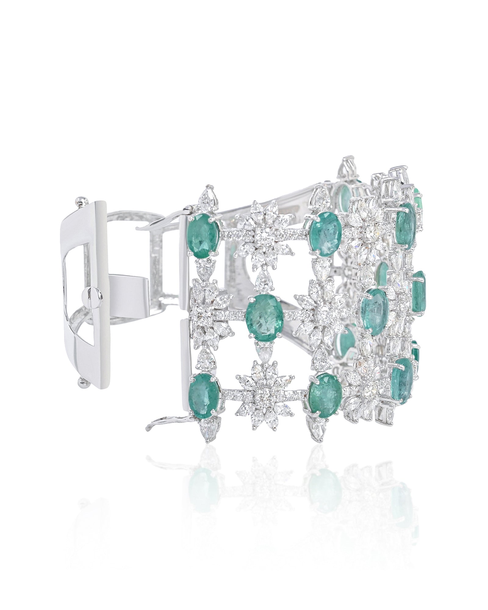 Haute in Emeralds Cuff