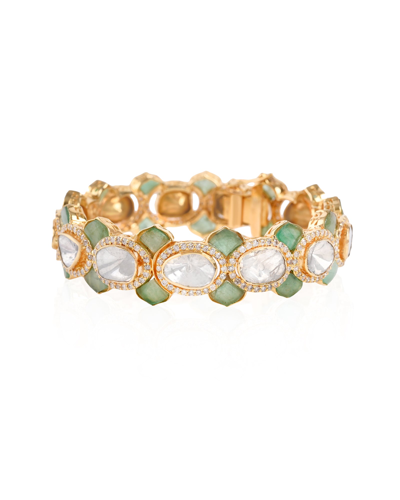 Emerald Garden Bangle