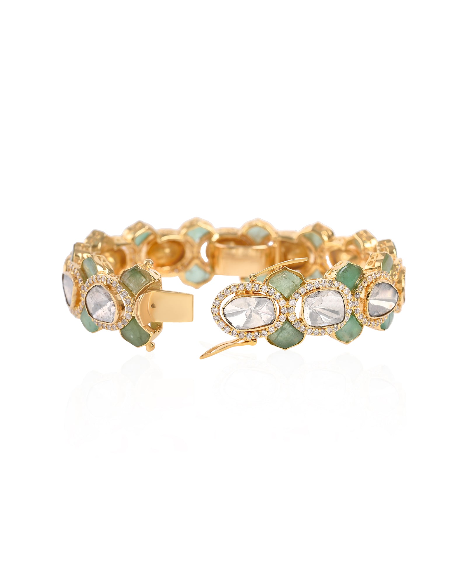 Emerald Garden Bangle