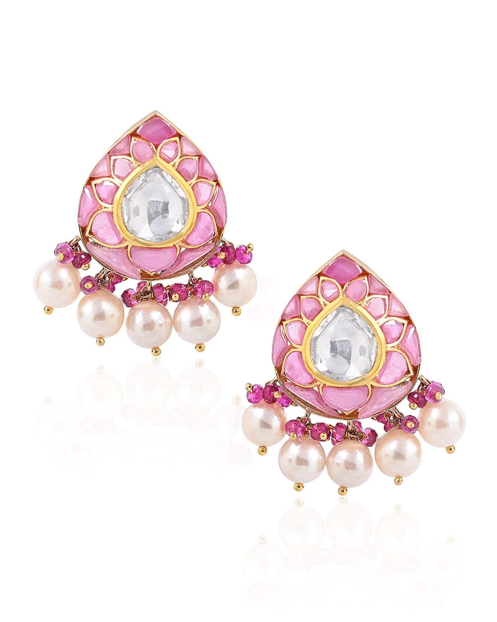 Ruby Heritage Earrings