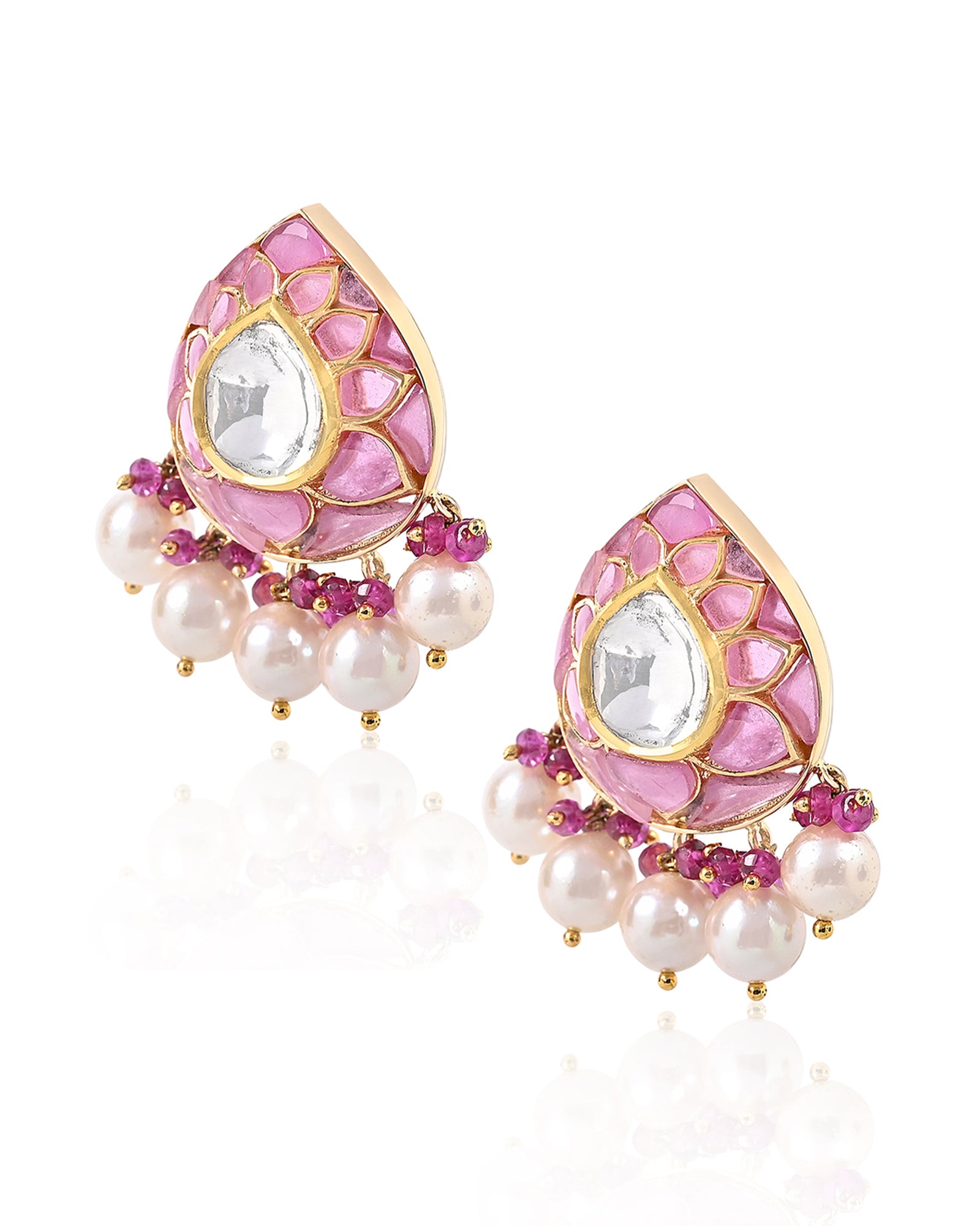 Ruby Heritage Earrings