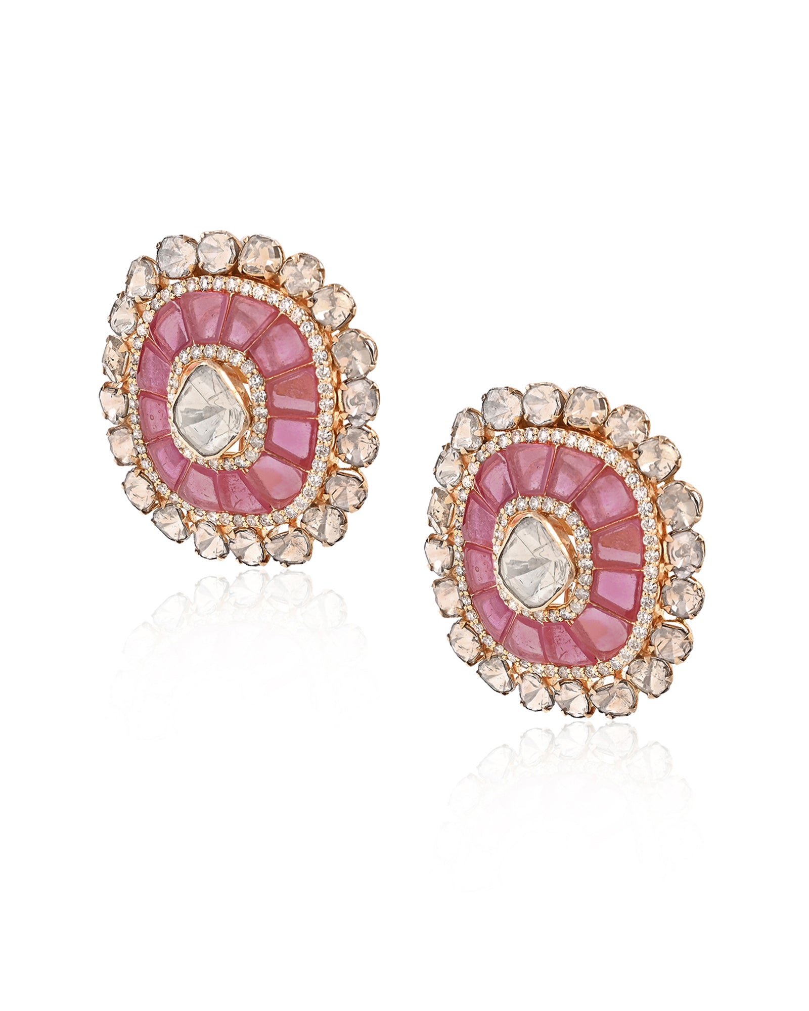 Ruby Duet Earrings