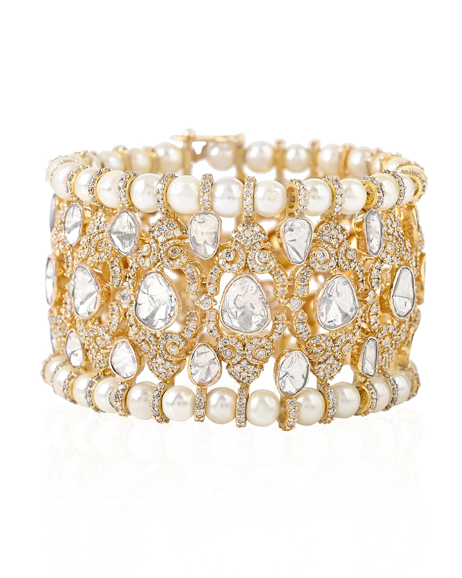 Golden Lace Bracelet