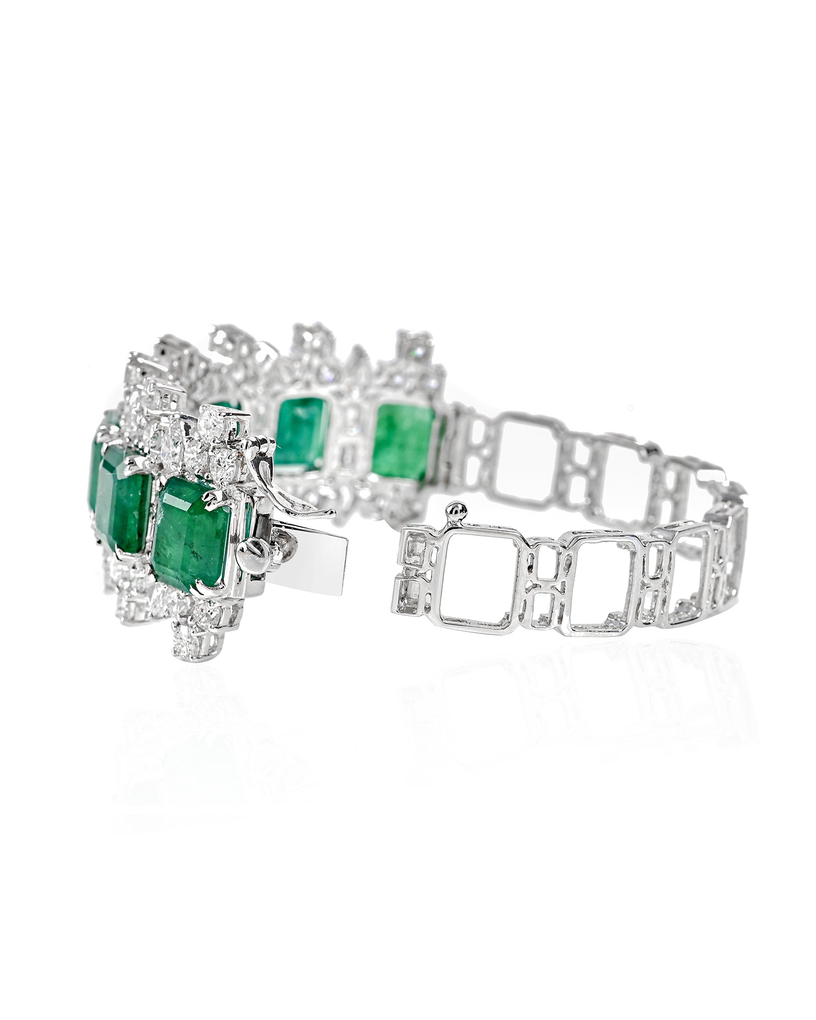 Emerald Estate Bracelet