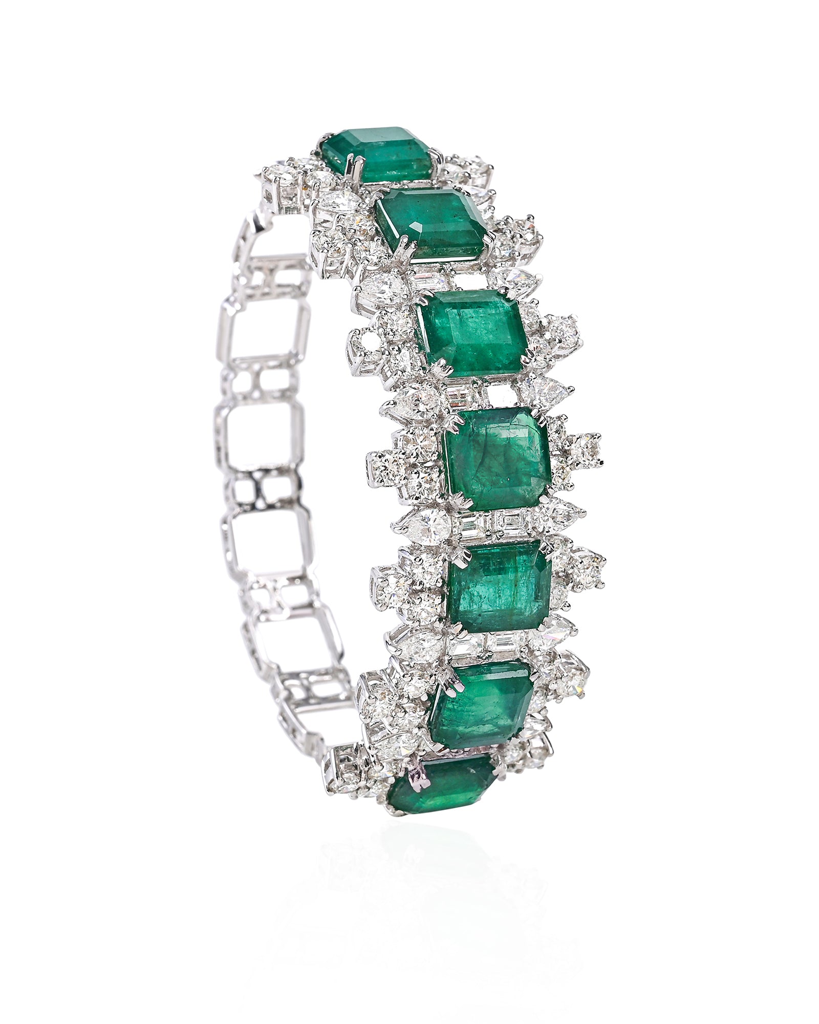 Emerald Estate Bracelet