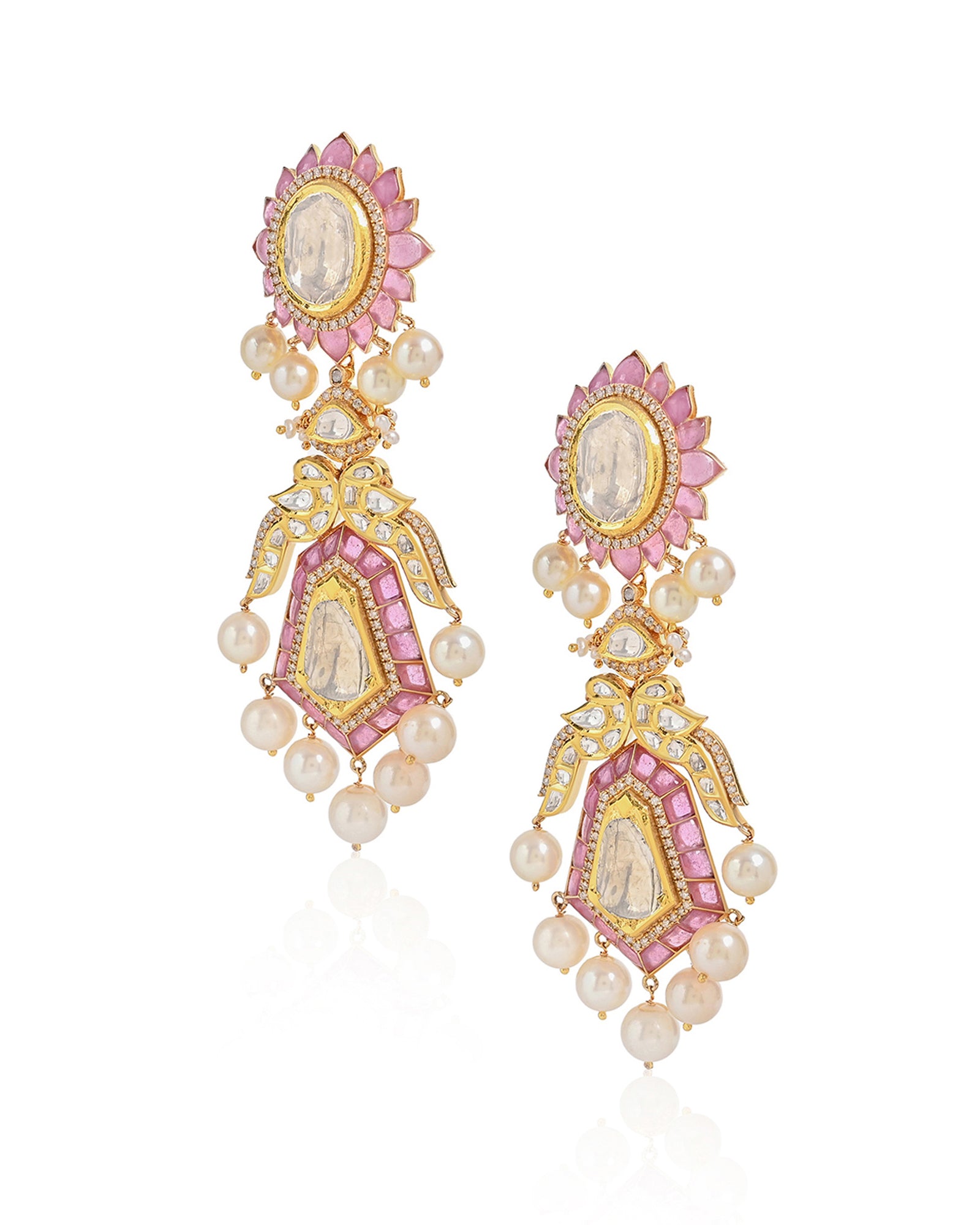 Jaipur Rose Earrings