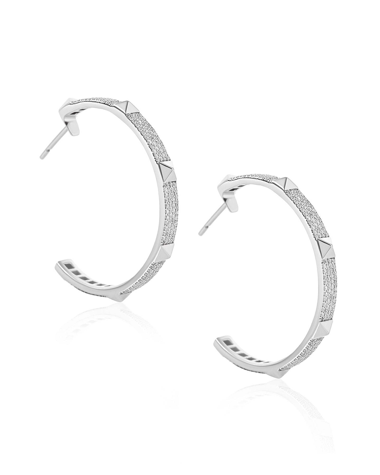 Hardware Hoops Silver