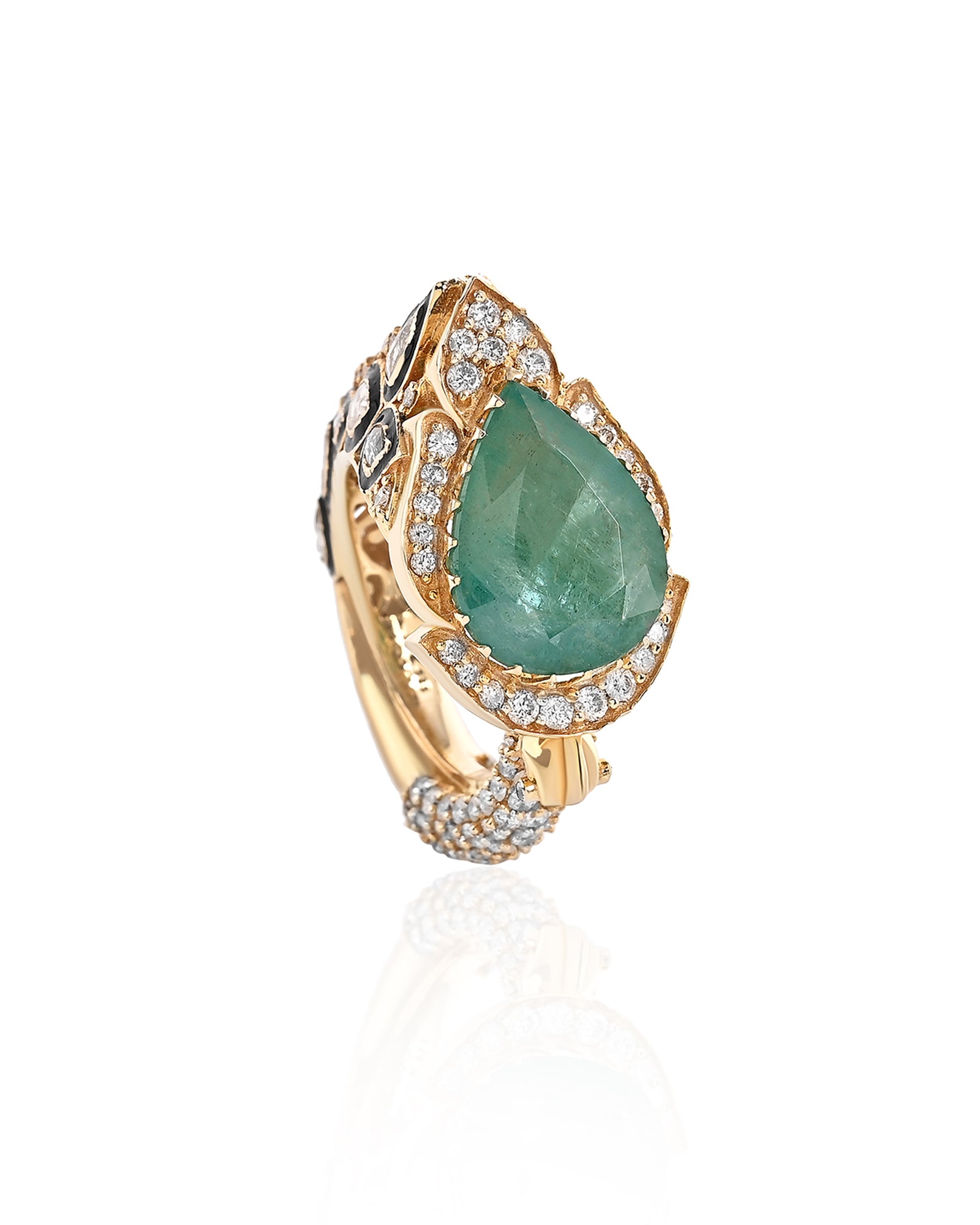 Emerald Dew Ring