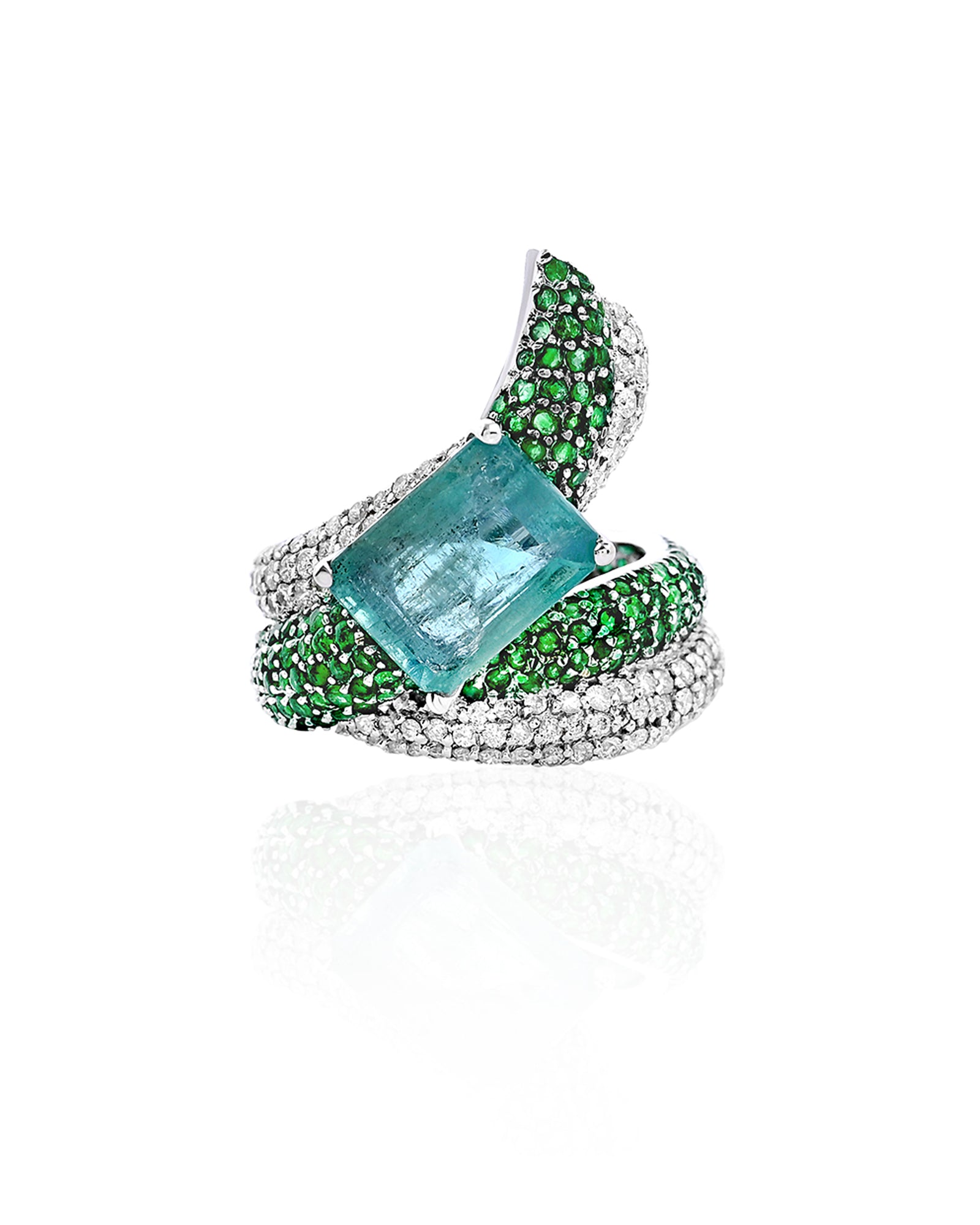 No Rules Ring (Emerald)