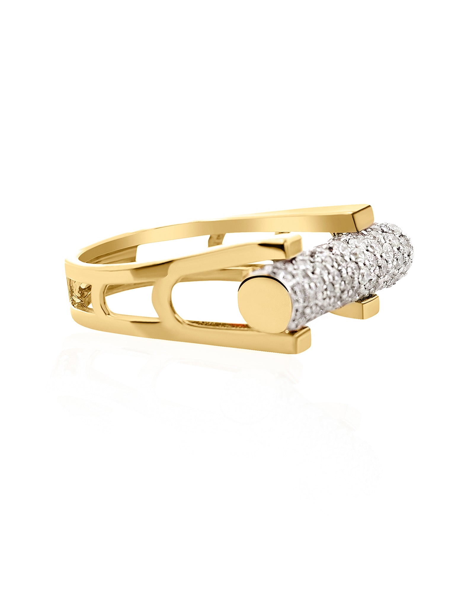 OFF THE EDGE RING (GOLD)