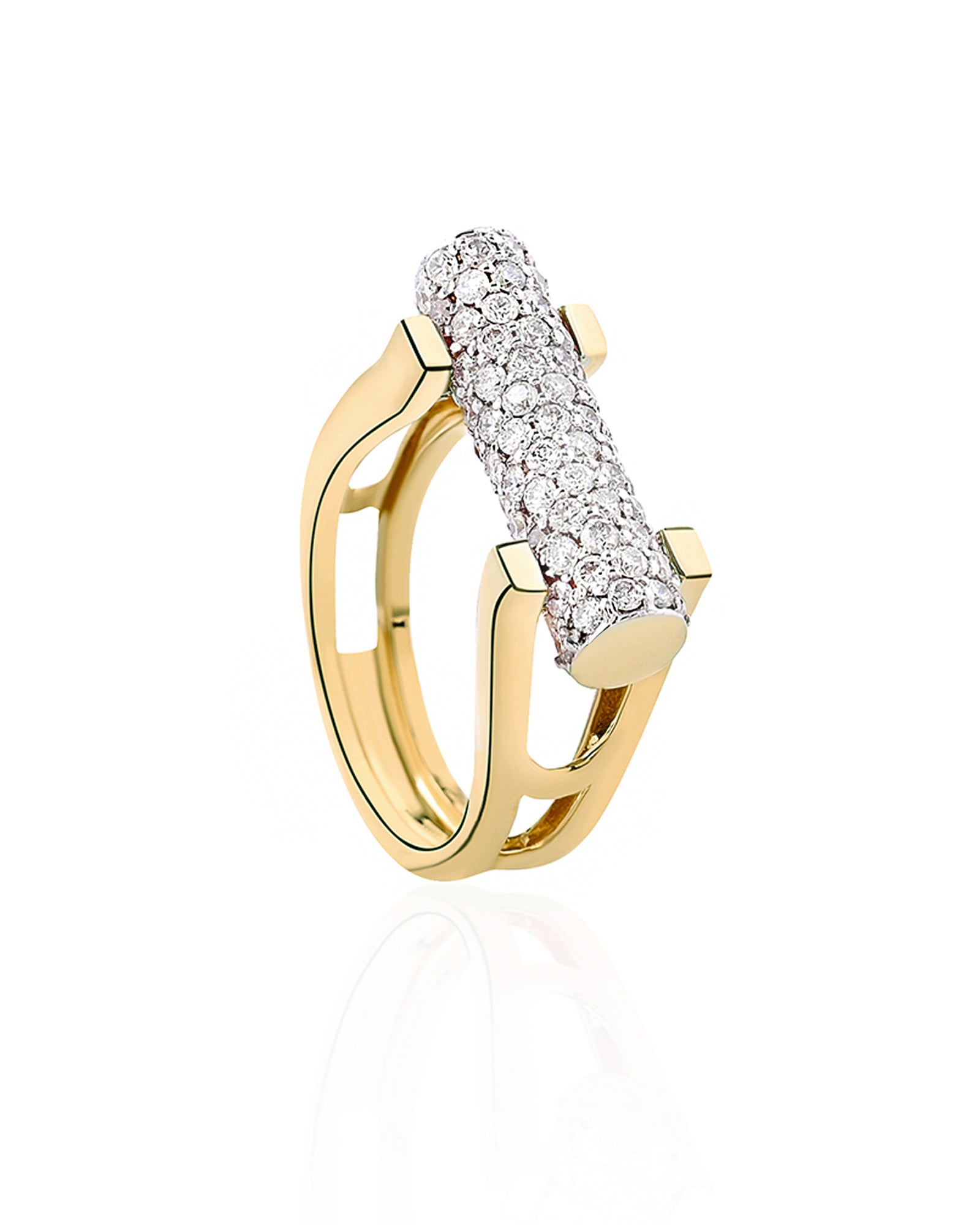 OFF THE EDGE RING (GOLD)