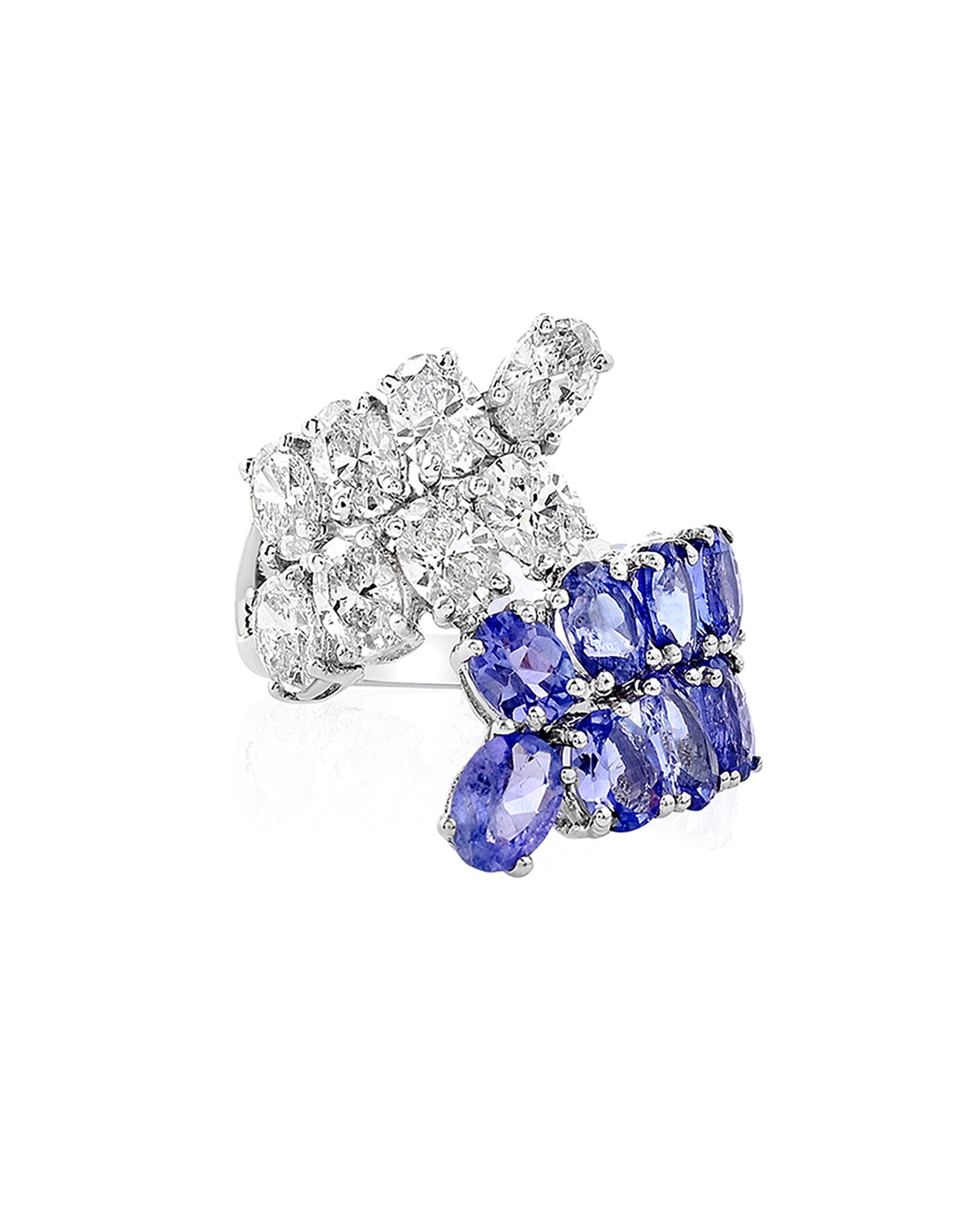 Tanzanite Blossom Ring