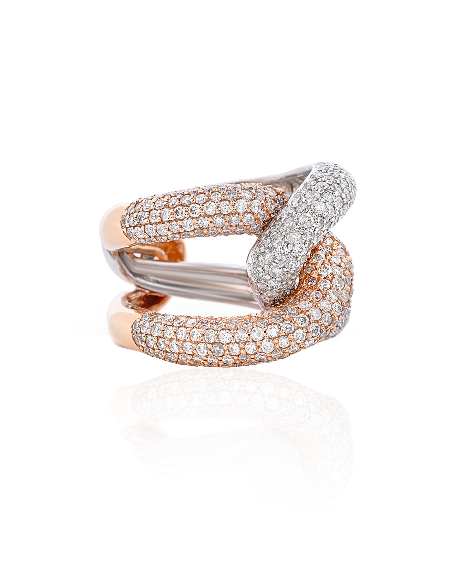 Hooked on Diamonds Ring