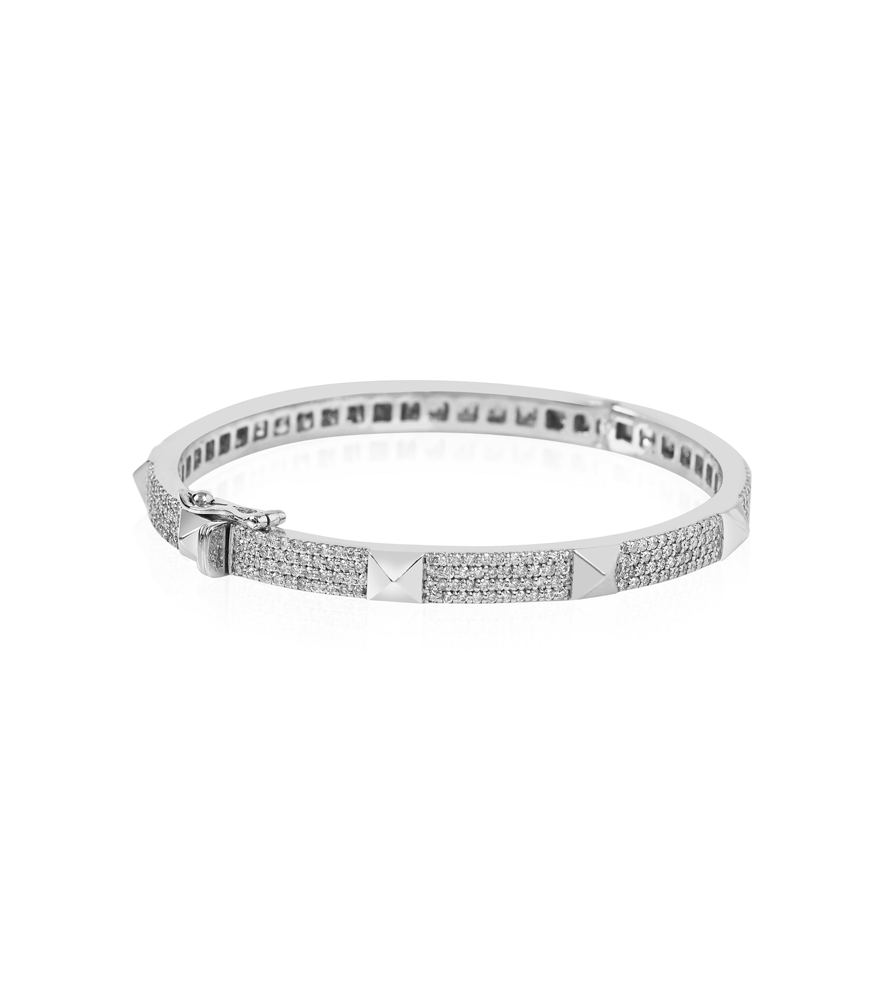 Hardware Bracelet (White Gold)