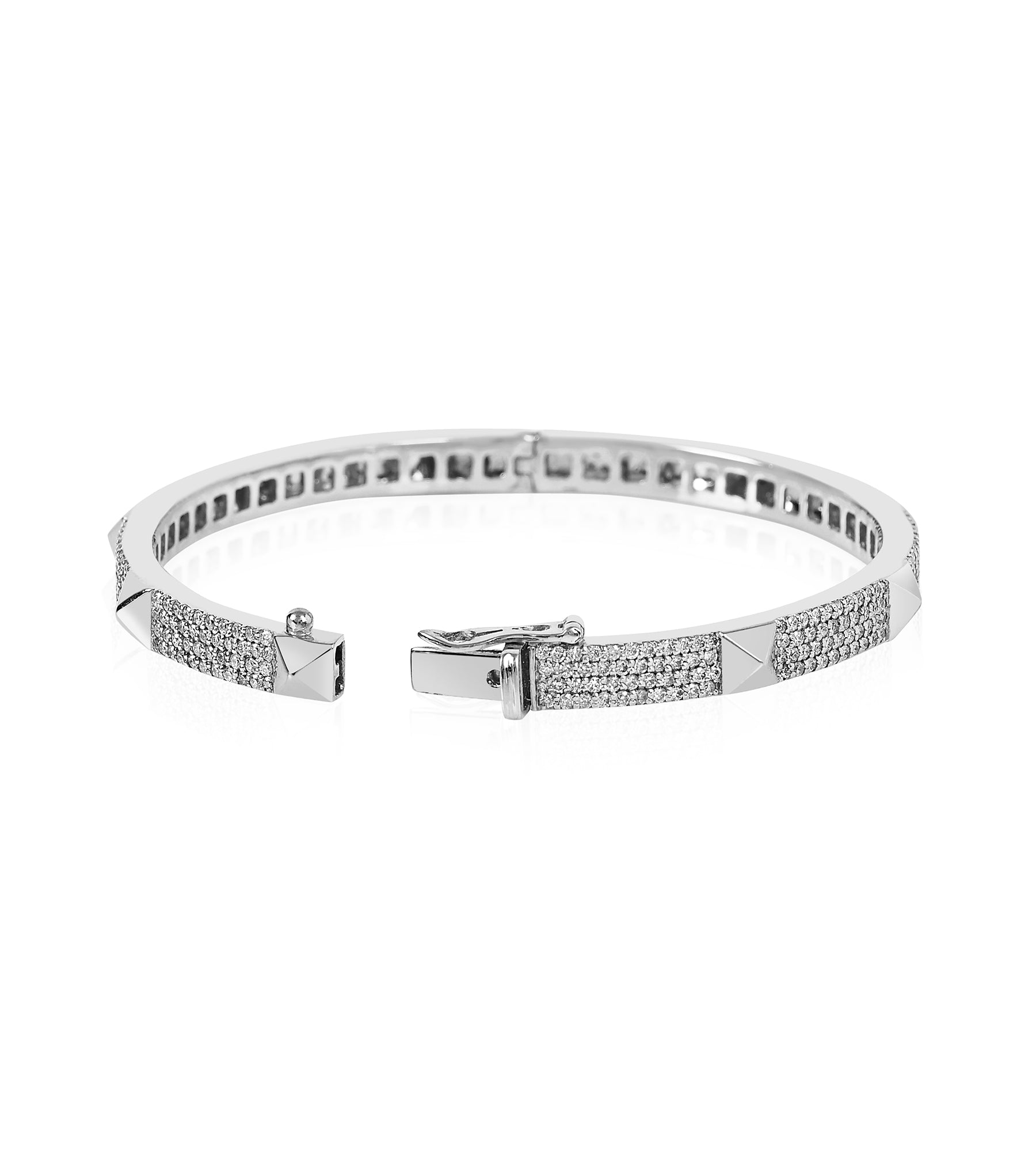 Hardware Bracelet (White Gold)