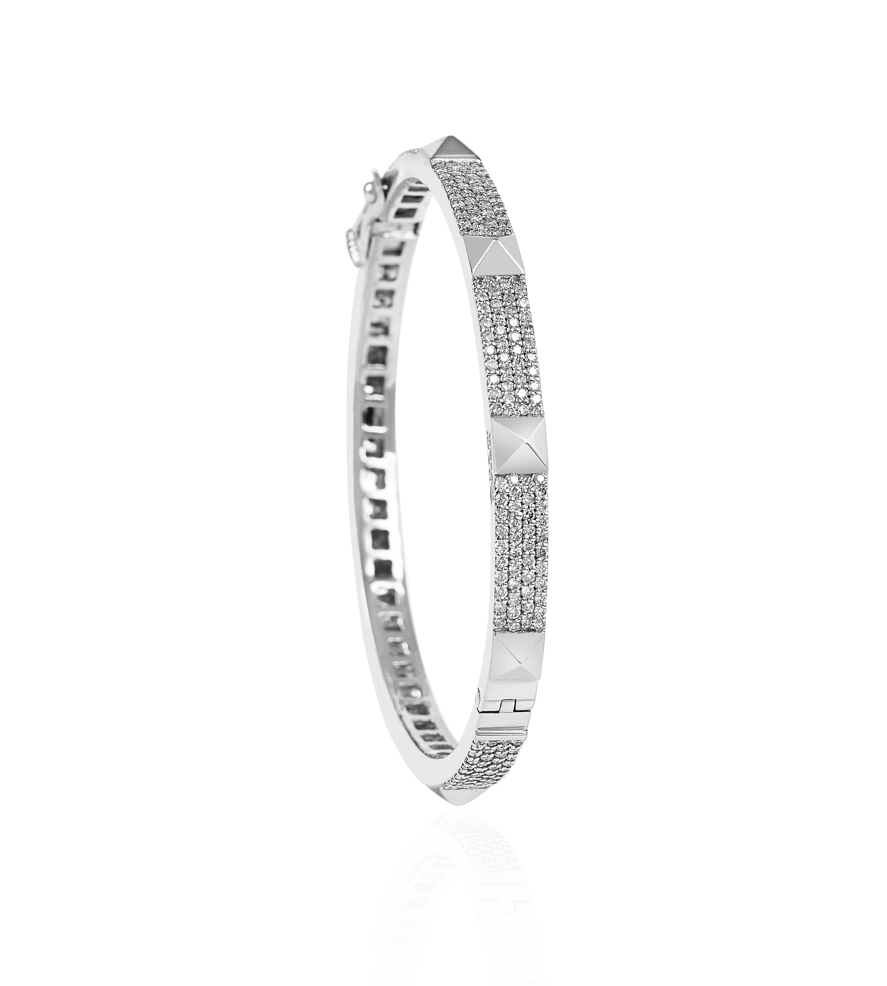 Hardware Bracelet (White Gold)