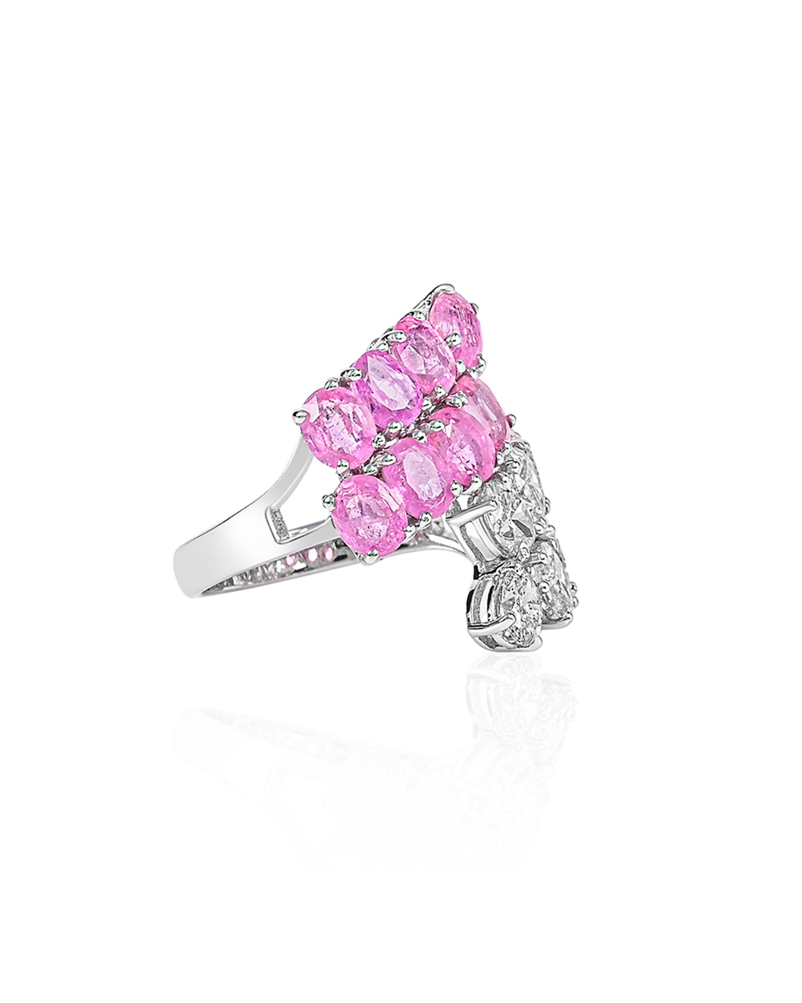 Ruby Blossom Ring