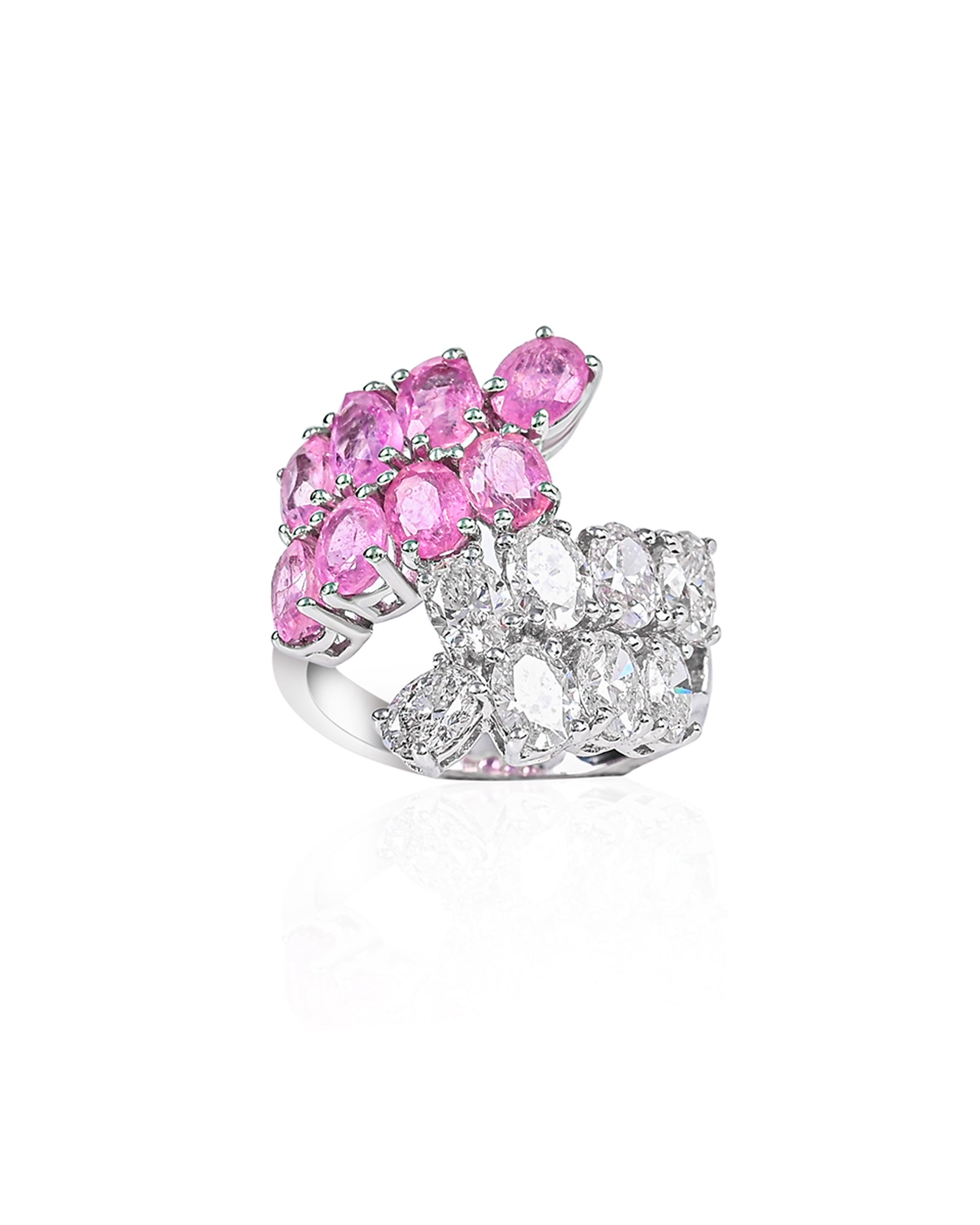 Ruby Blossom Ring