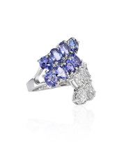 Tanzanite Blossom Ring