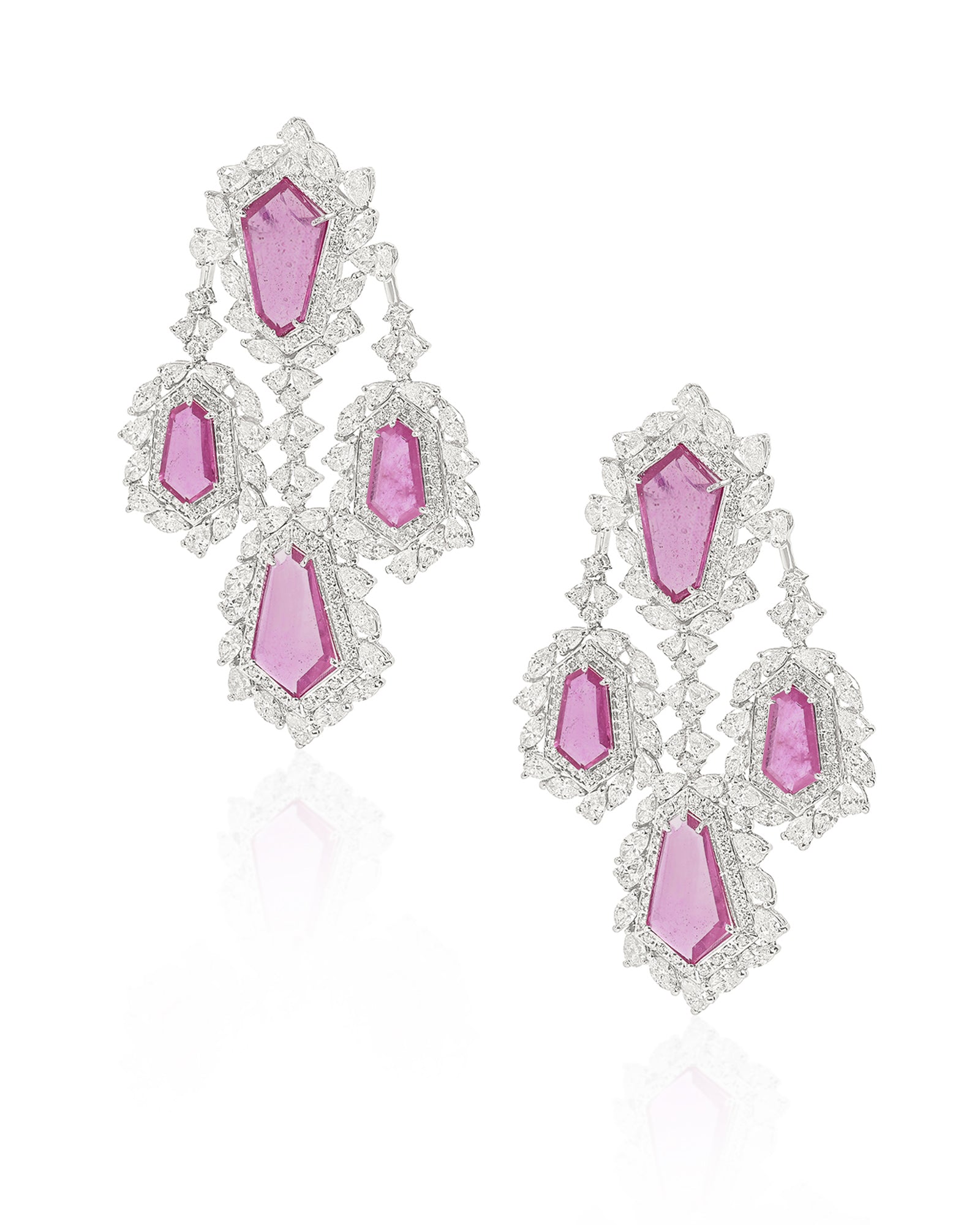 Ruby Estate Earrings