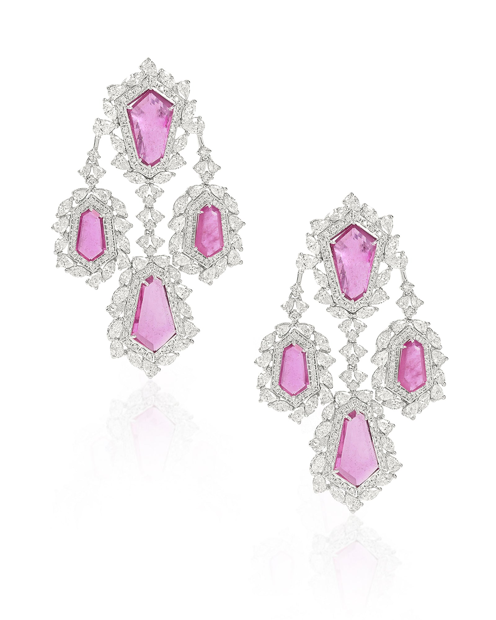 Ruby Estate Earrings