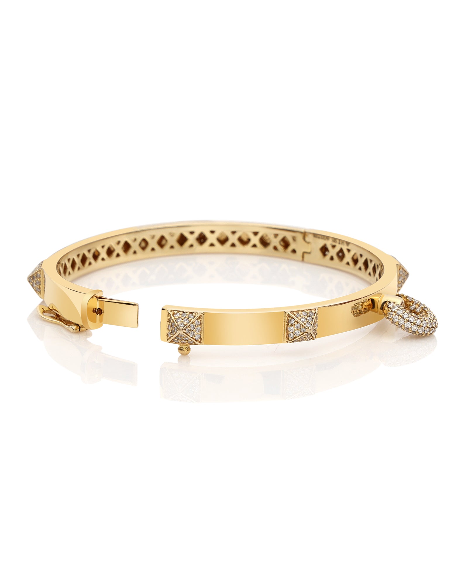 Hardware 2.0 Yellow Gold Bracelet