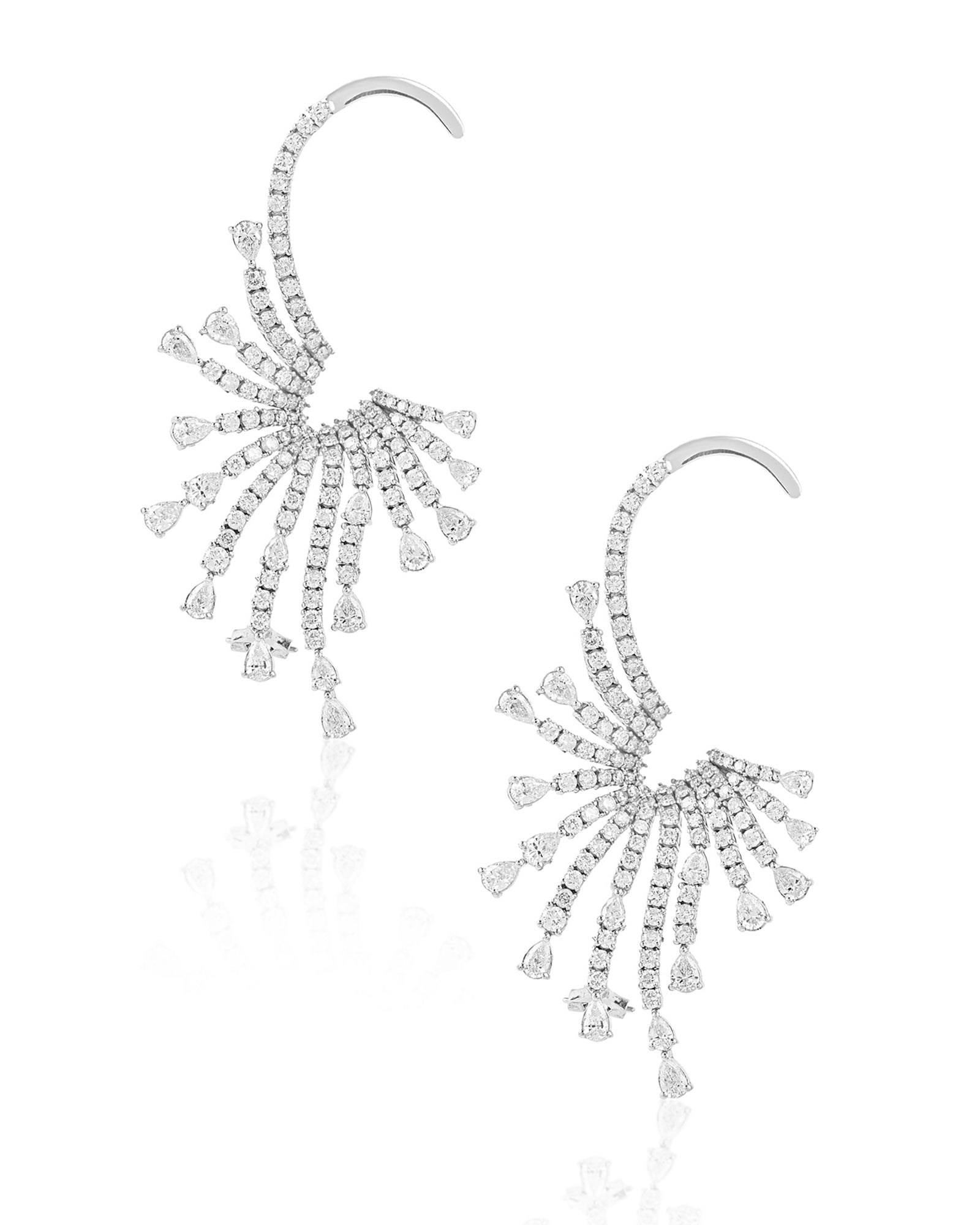 Starburst Diamond Ear Cuff