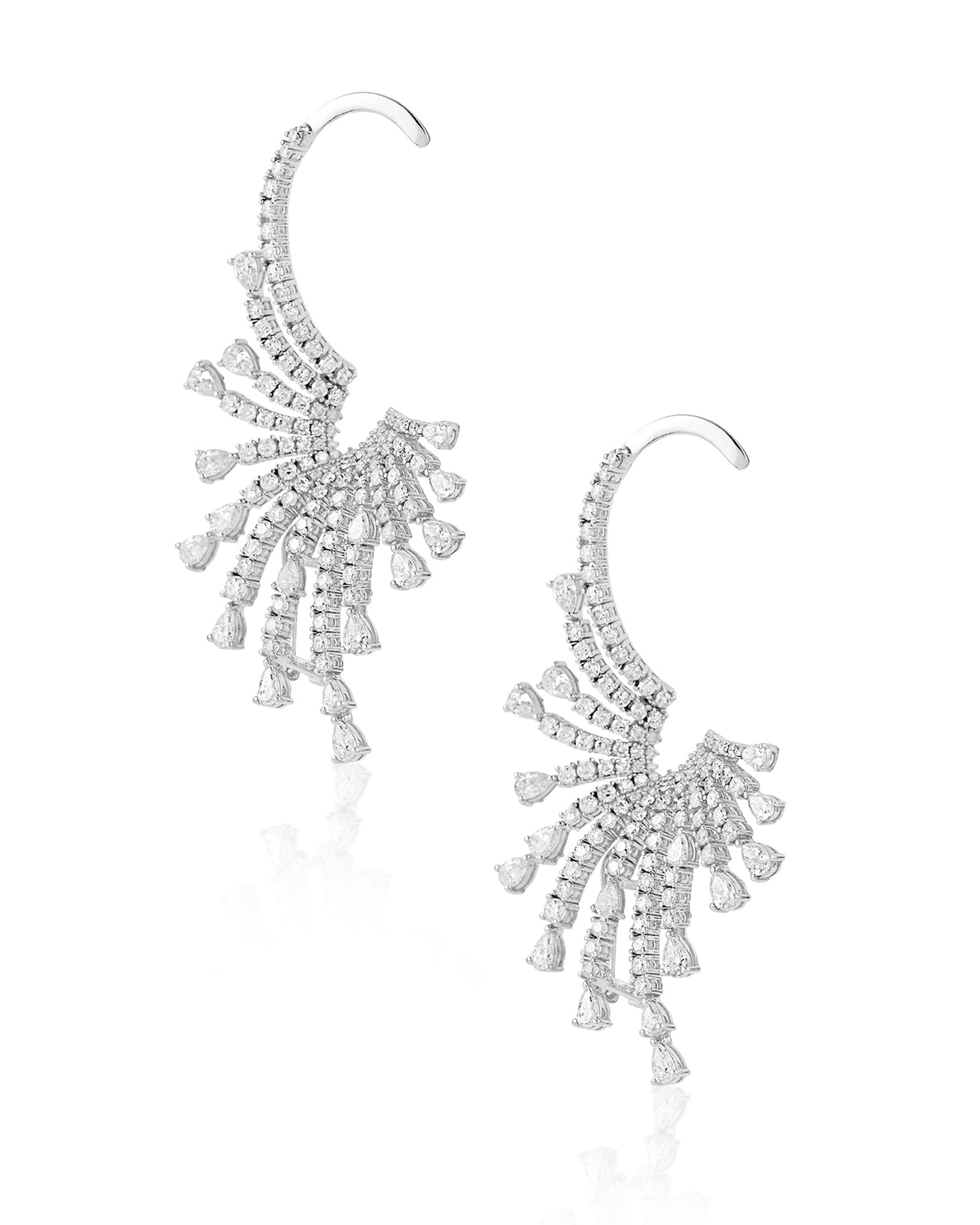 Starburst Diamond Ear Cuff