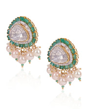 Zoya Emerald earrings