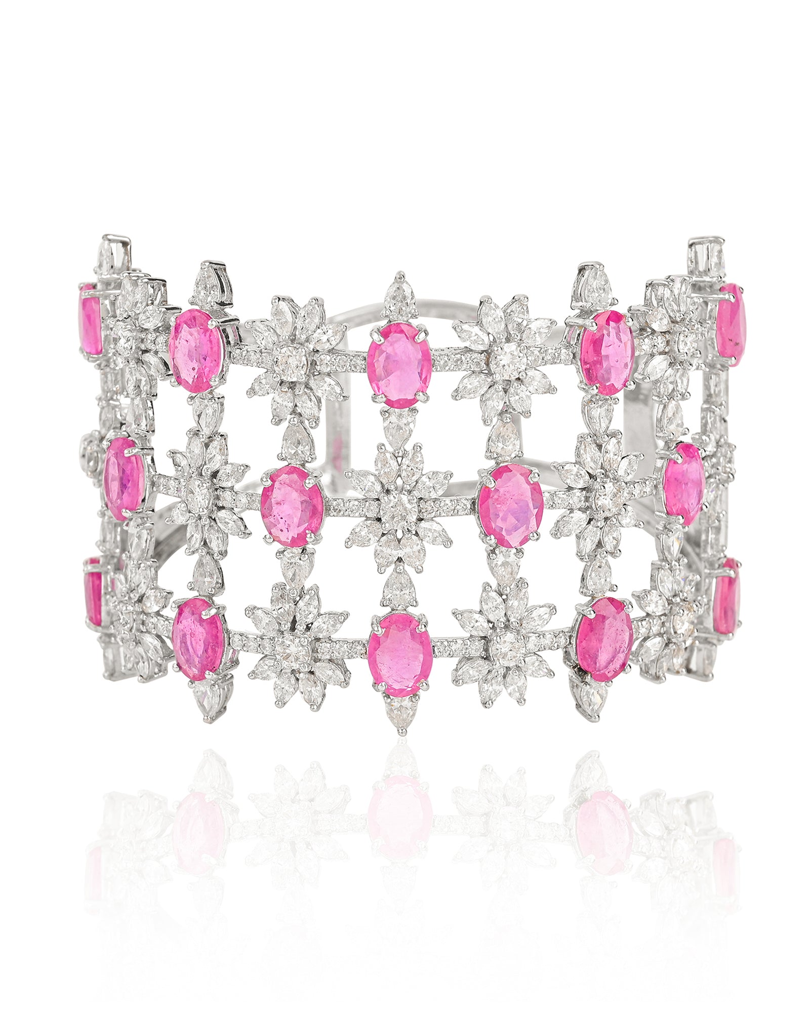 Haute in Rubies Cuff