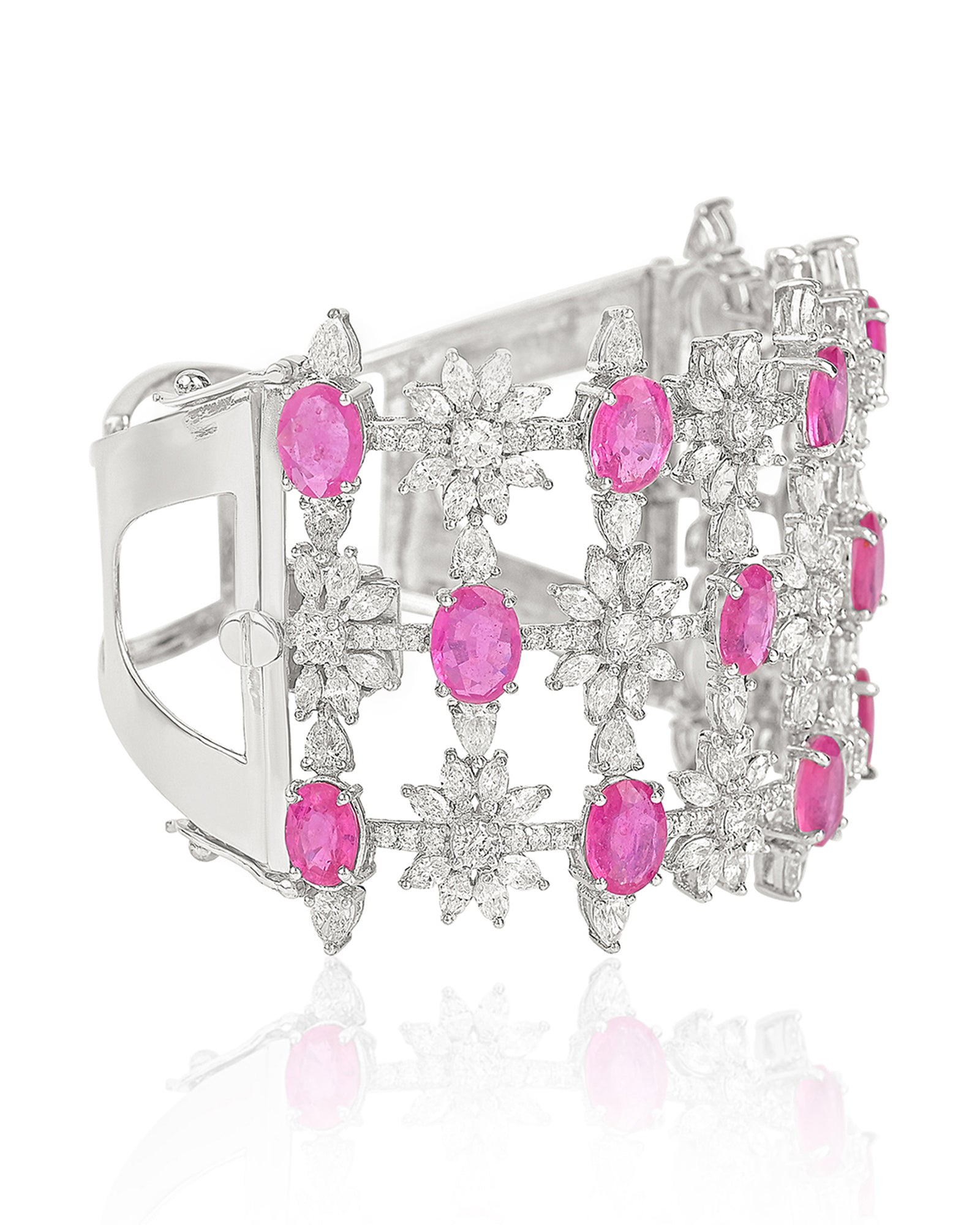 Haute in Rubies Cuff