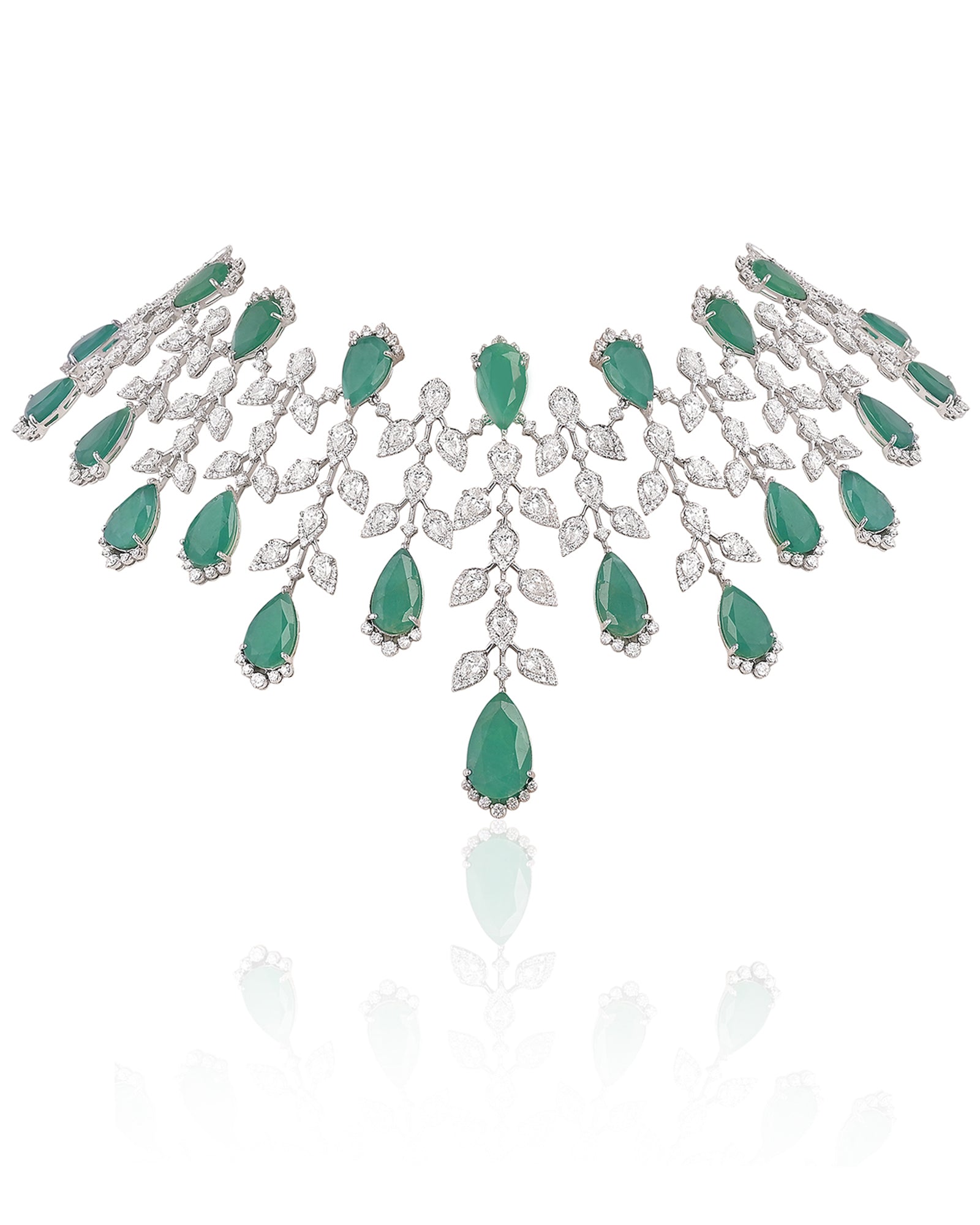 Emerald Bloom Necklace