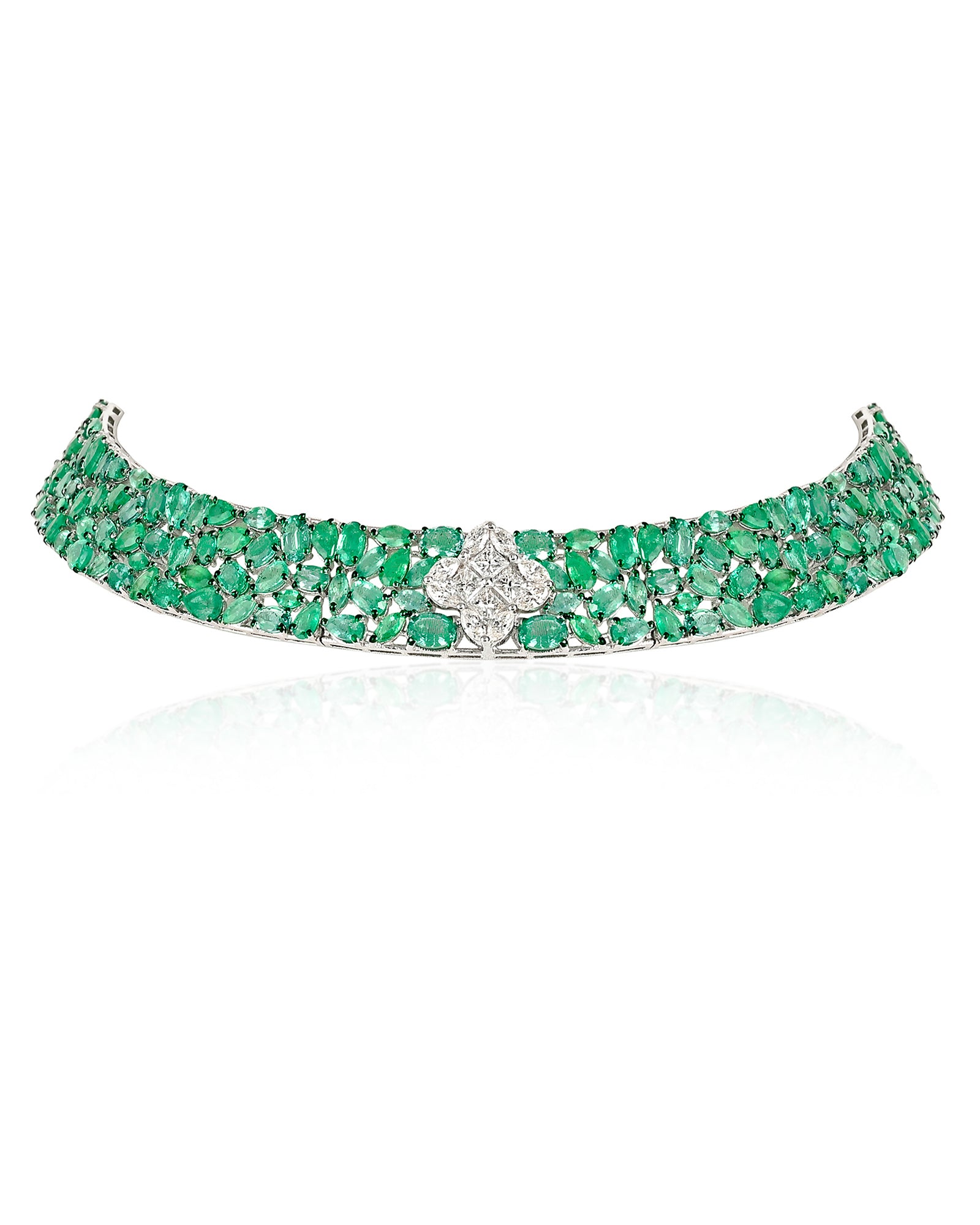 Lily luck Emerald Choker