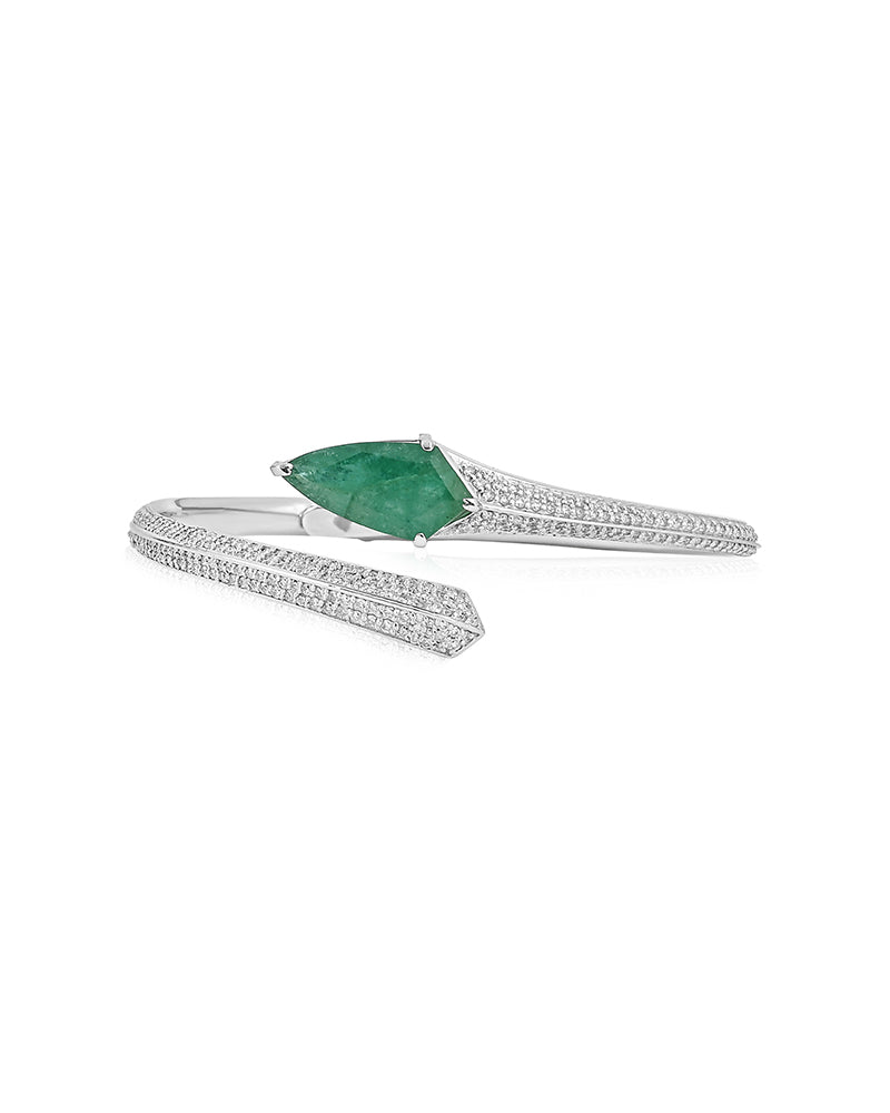 Shield It Emerald Bracelet