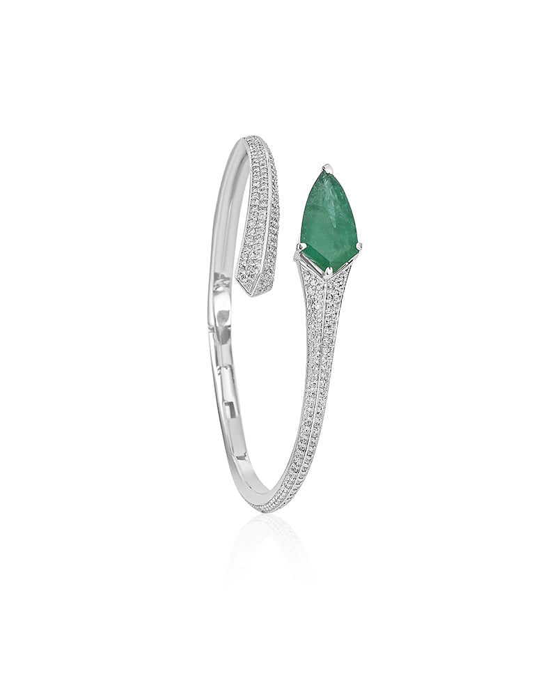 Shield It Emerald Bracelet