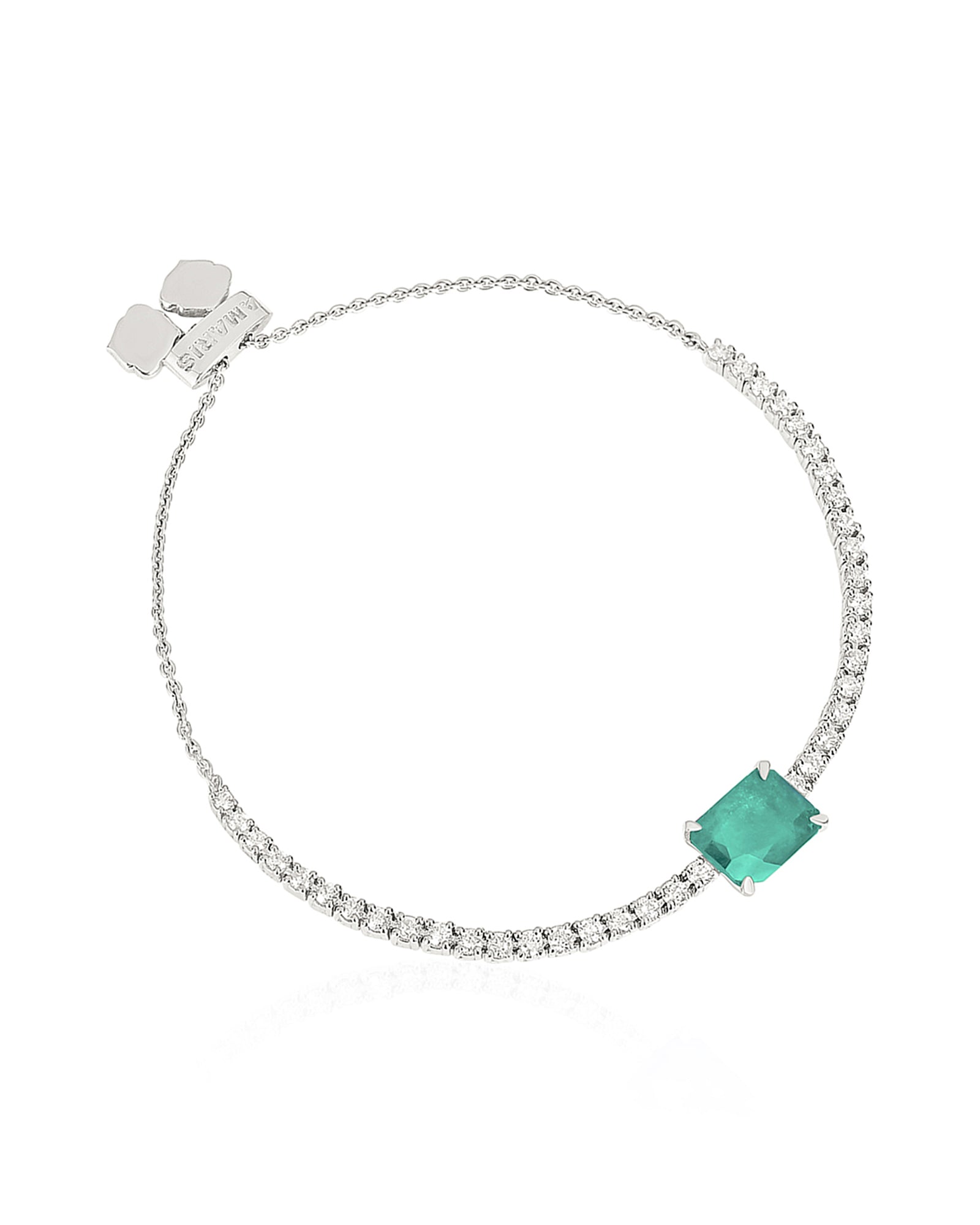 Havana Emerald Tennis Bracelet