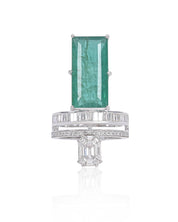 Baguette Emerald Ring