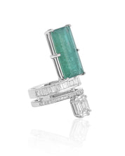 Baguette Emerald Ring