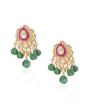 Jaisalmer Noor Polki Earrings