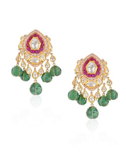 Jaisalmer Noor Polki Earrings