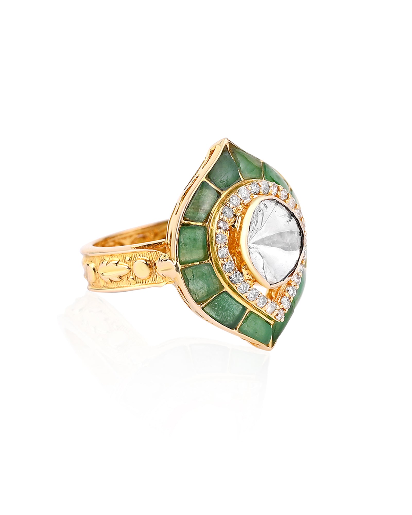 Emerald Treasure Ring