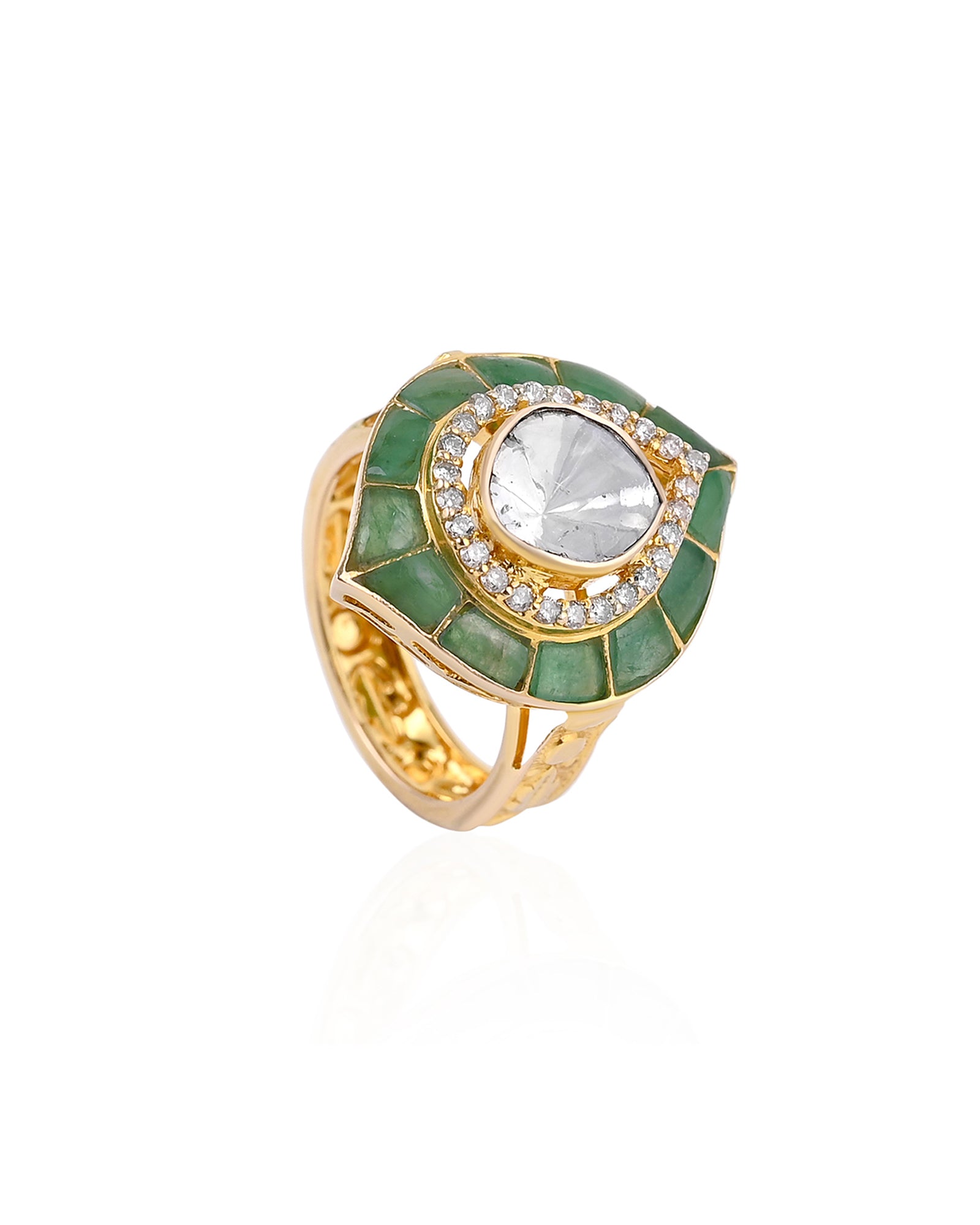 Emerald Treasure Ring